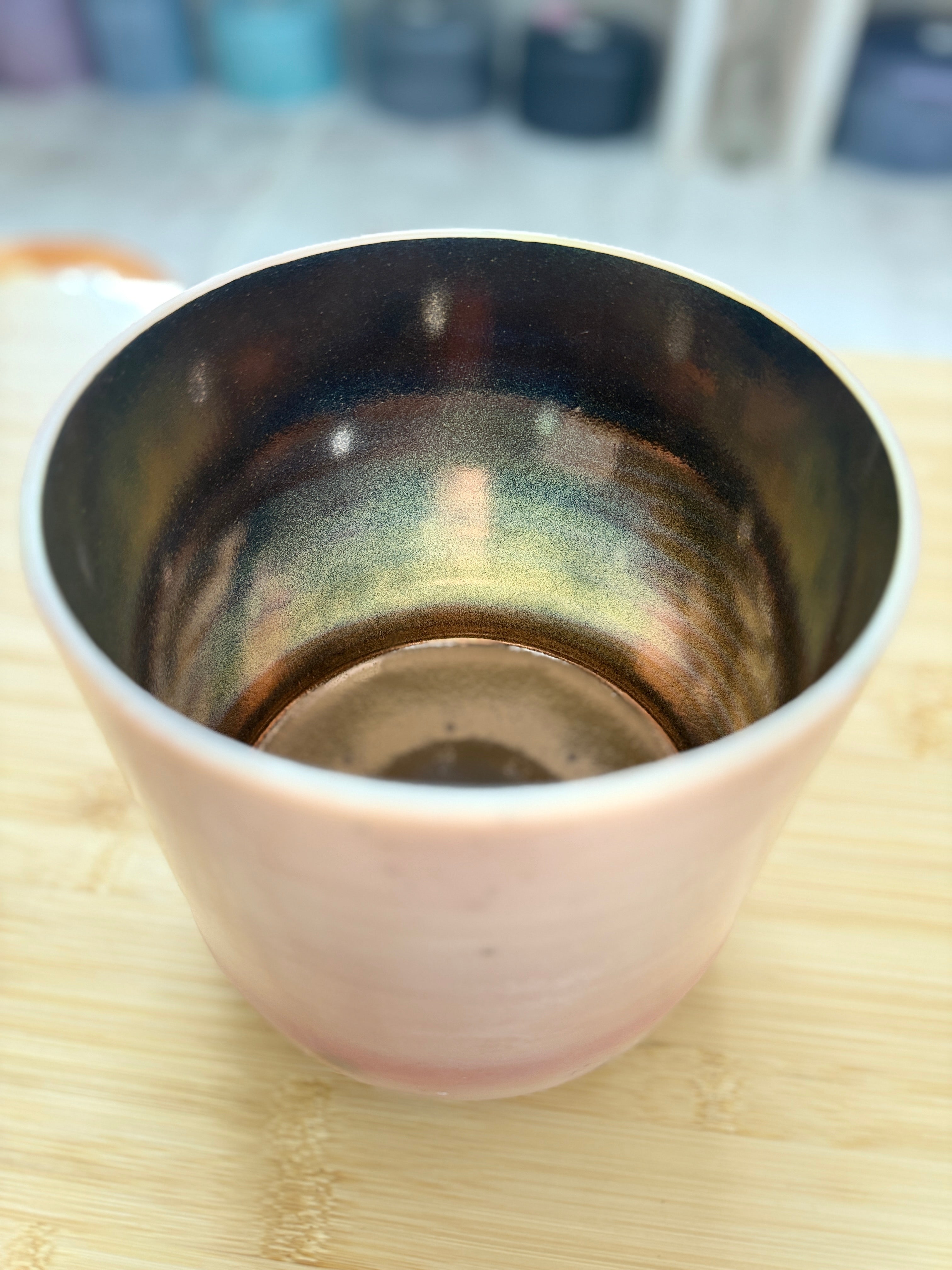 6" A#+20 Monroe-Utah Hot Springs, Tibetan Quartz Copper (Inside), Celestial Rings 159537 Crystal Tones® Alchemy Crystal Bowl