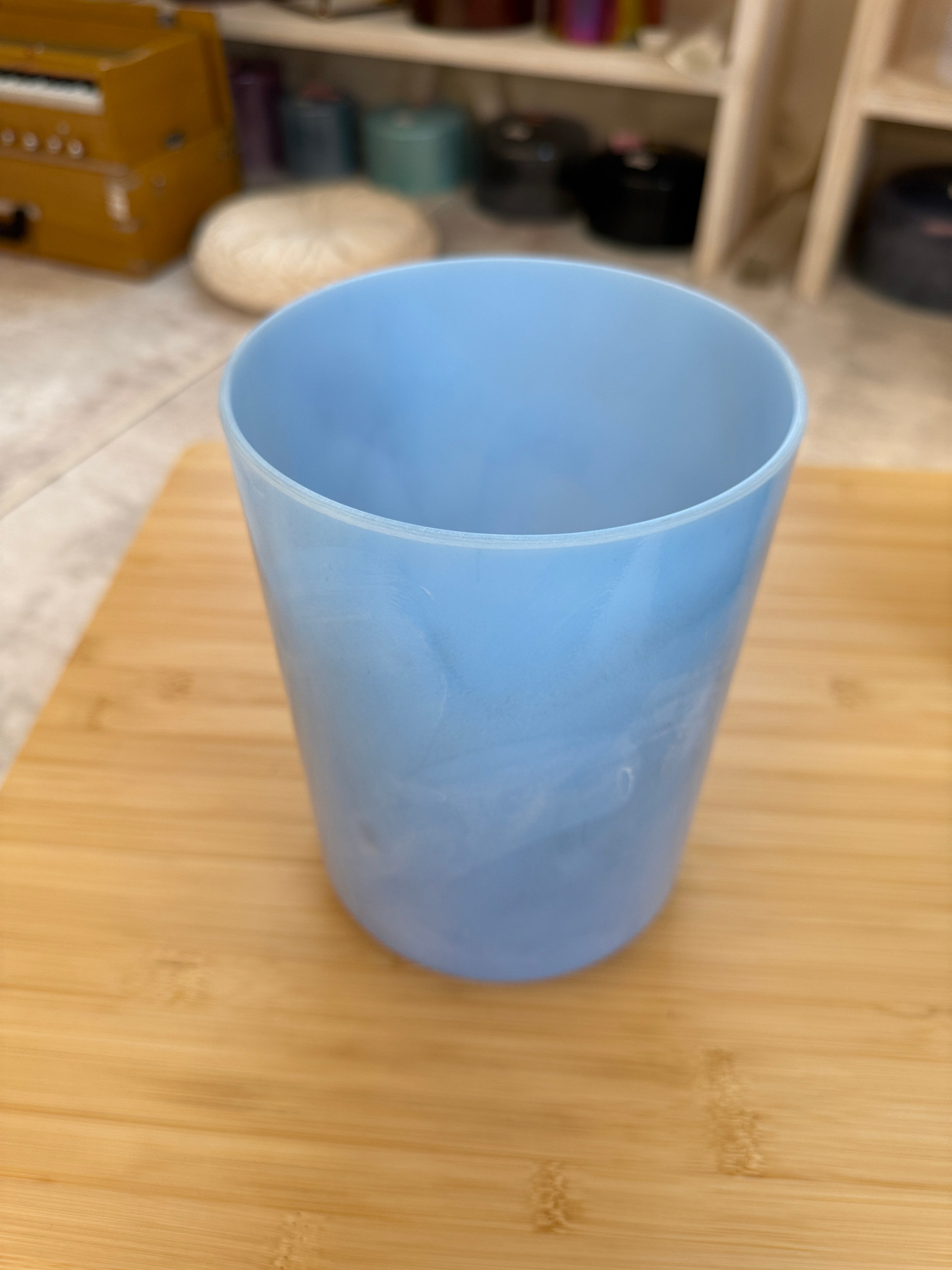 6" A+35 Larimar 125683 Crystal Tones® Alchemy Singing Tall Bowl
