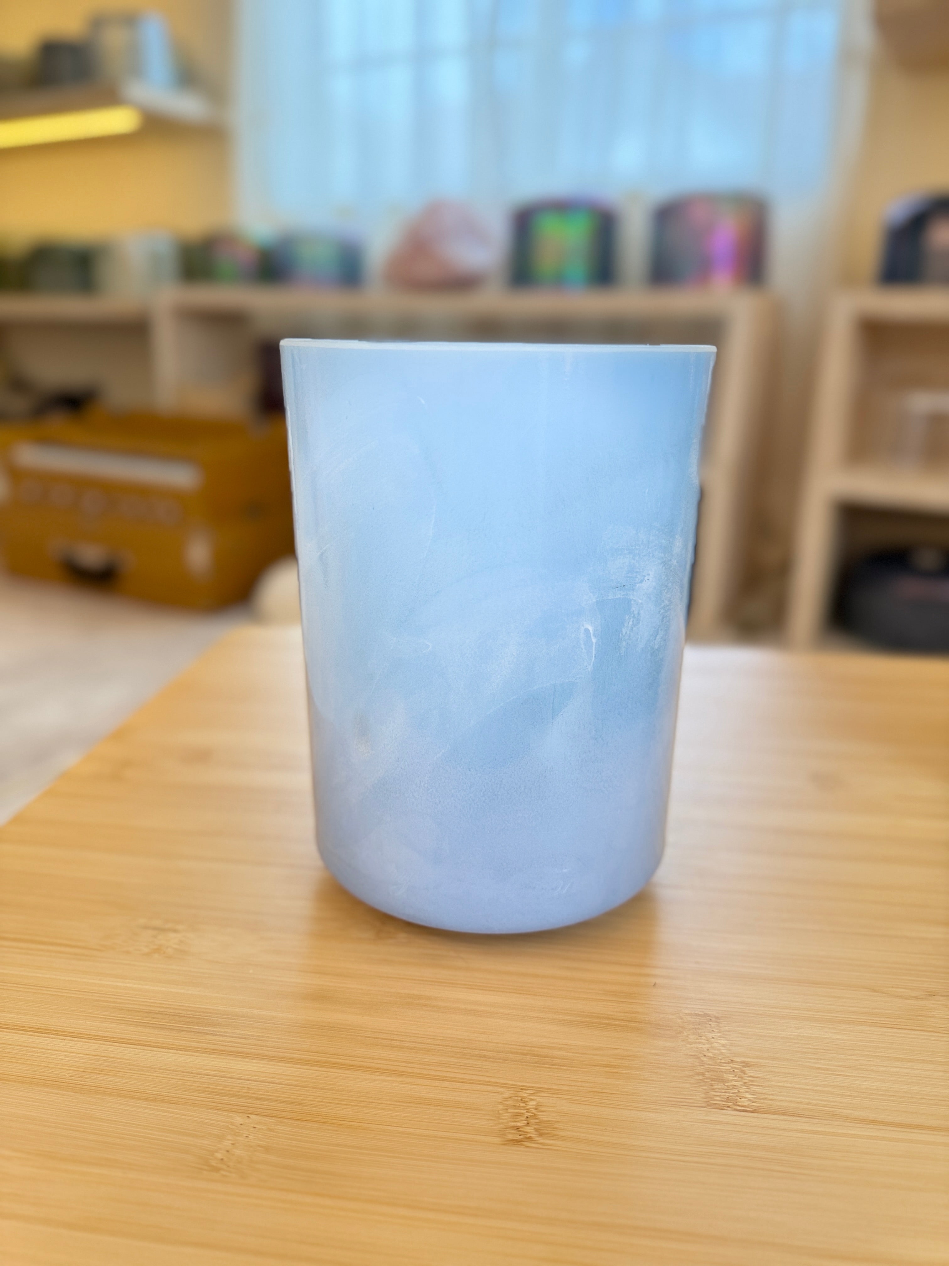 6" A+35 Larimar 125683 Crystal Tones® Alchemy Singing Tall Bowl