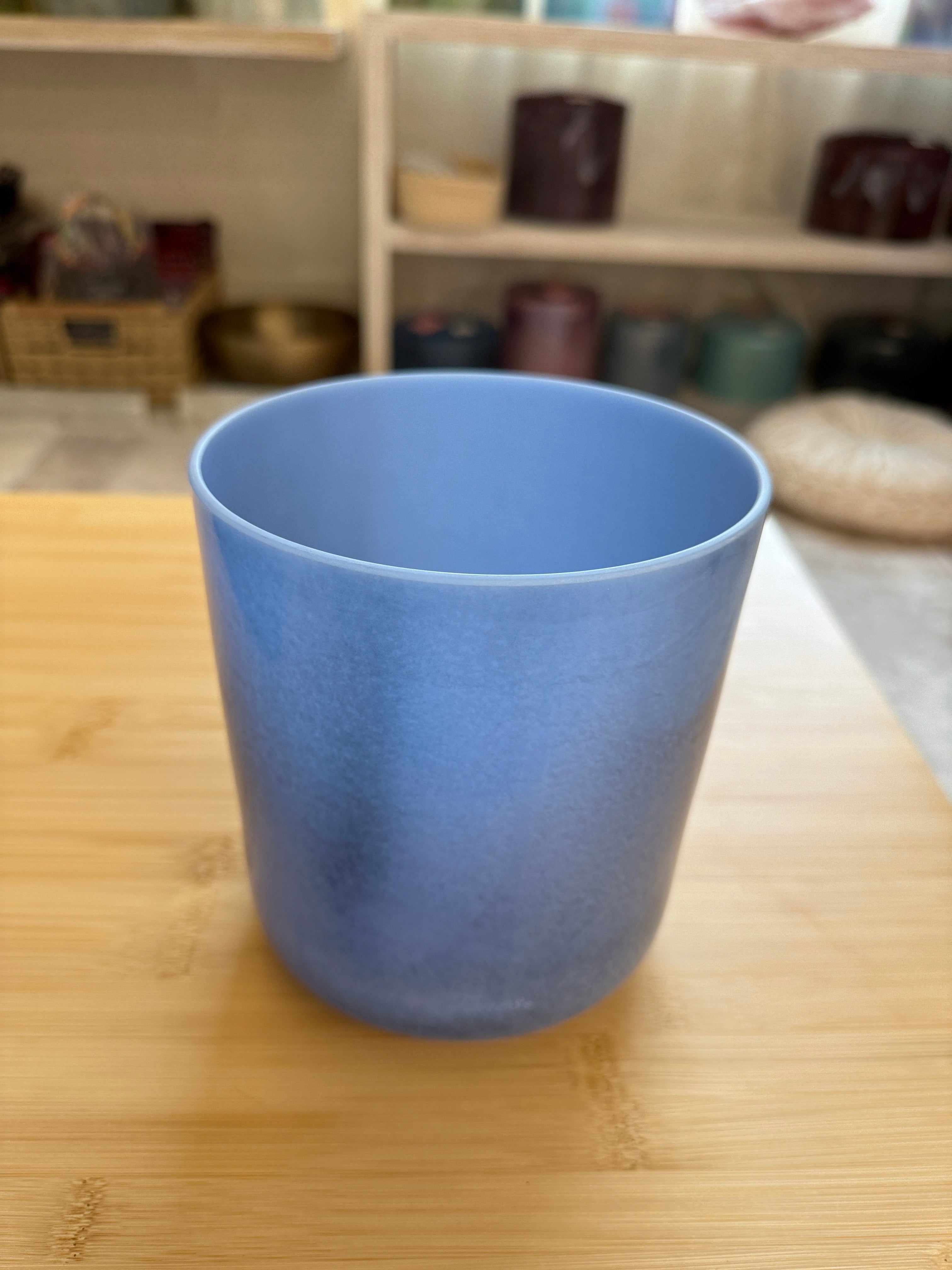 6" B+5 Egyptian Blue Bowl 133849 Crystal Tones® Alchemy Singing Bowl
