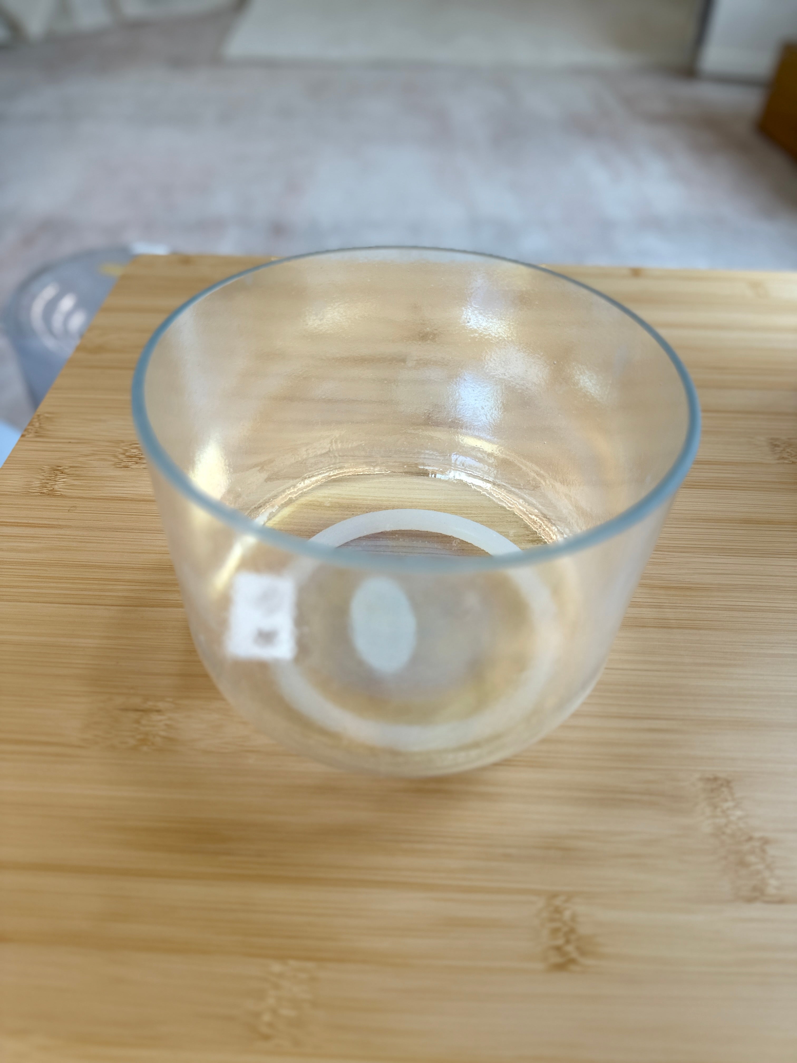6" C-15 Aqua Aura Marine Gold 150578 Crystal Tones® Alchemy Singing Bowl