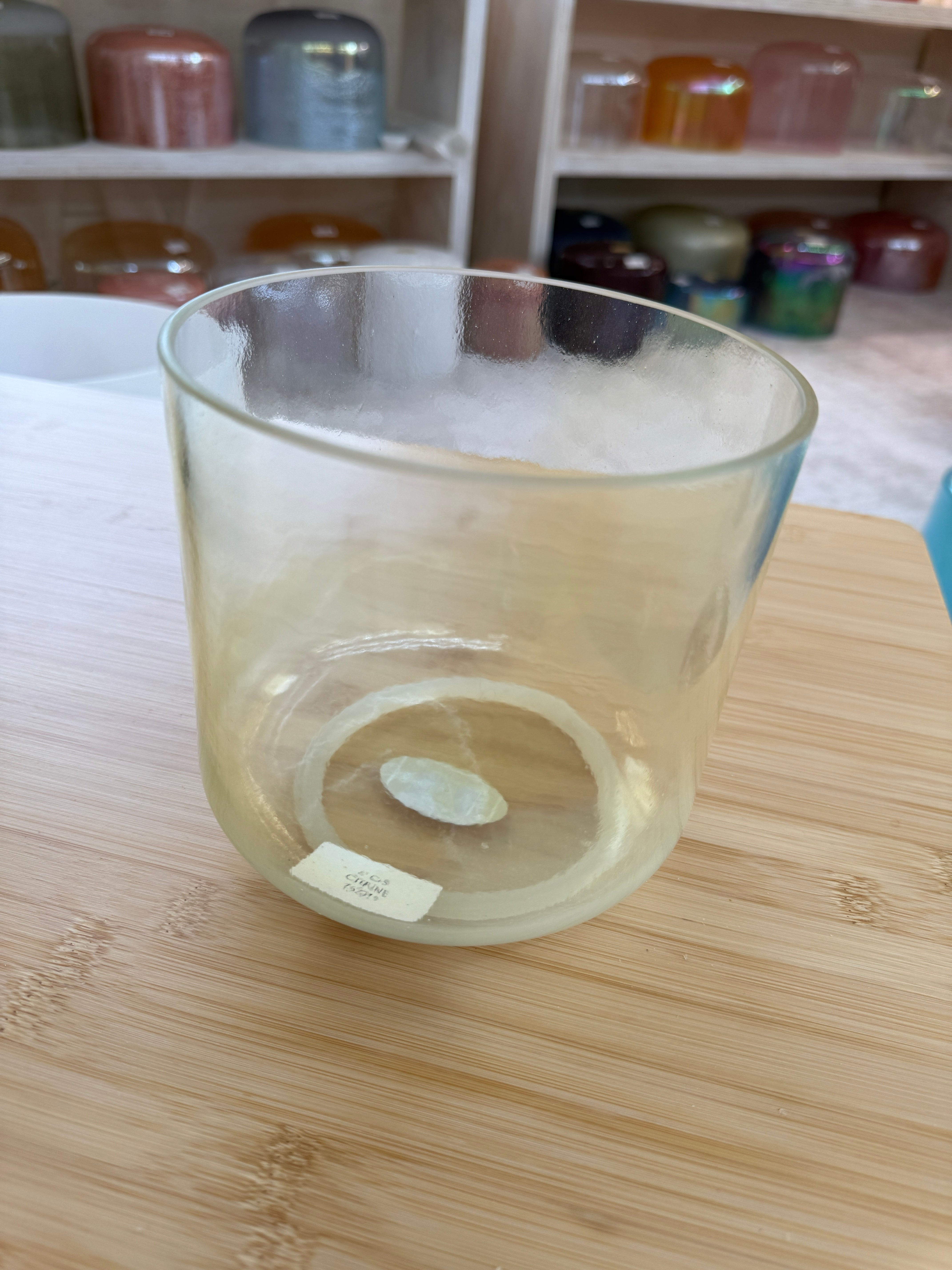 6" C+5 Citrine 162019 Crystal Tones® Alchemy Singing Bowl