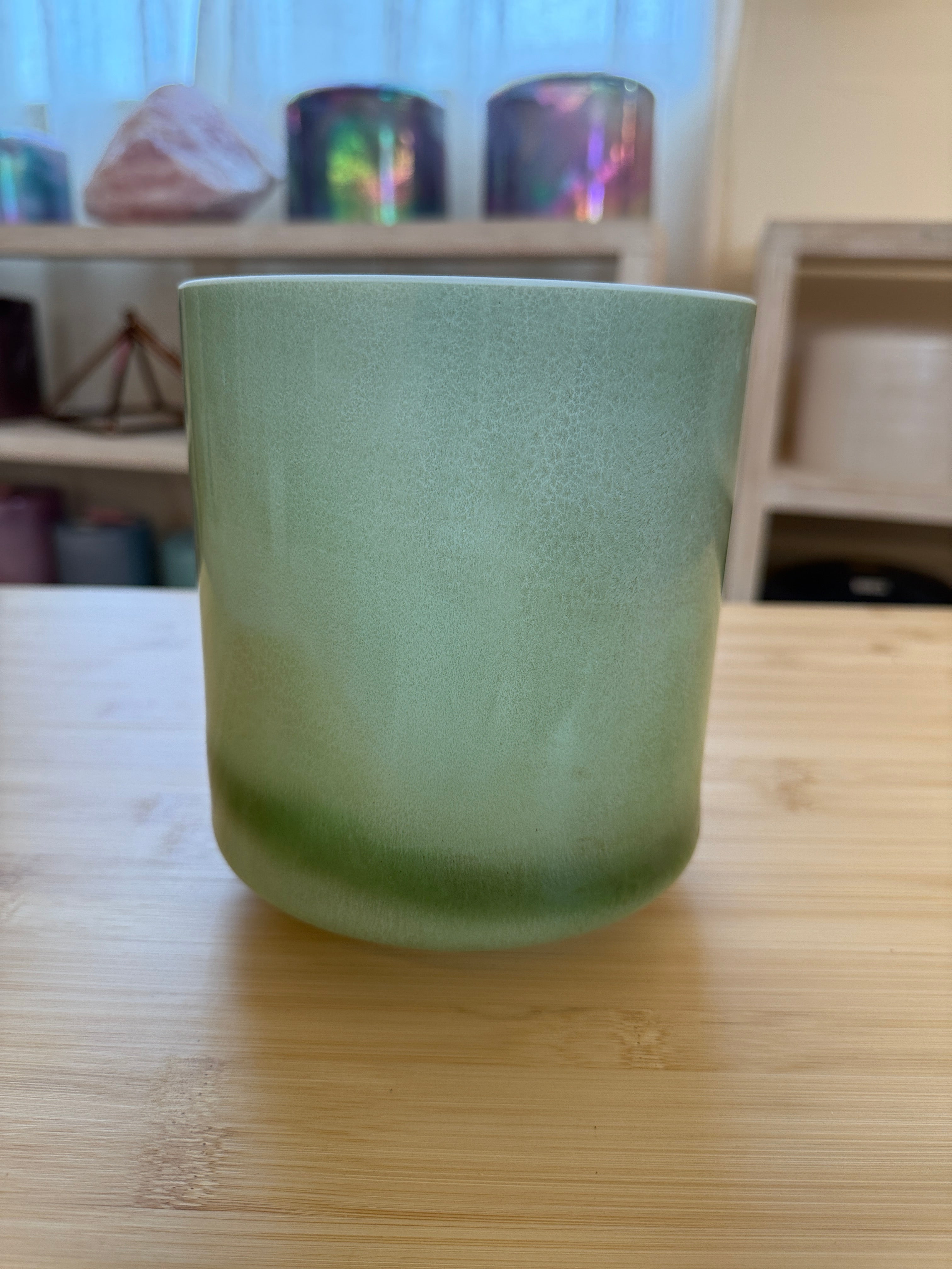 6" G#+5 Itoigawa Jade 148576 Crystal Tones® Alchemy Singing Bowl