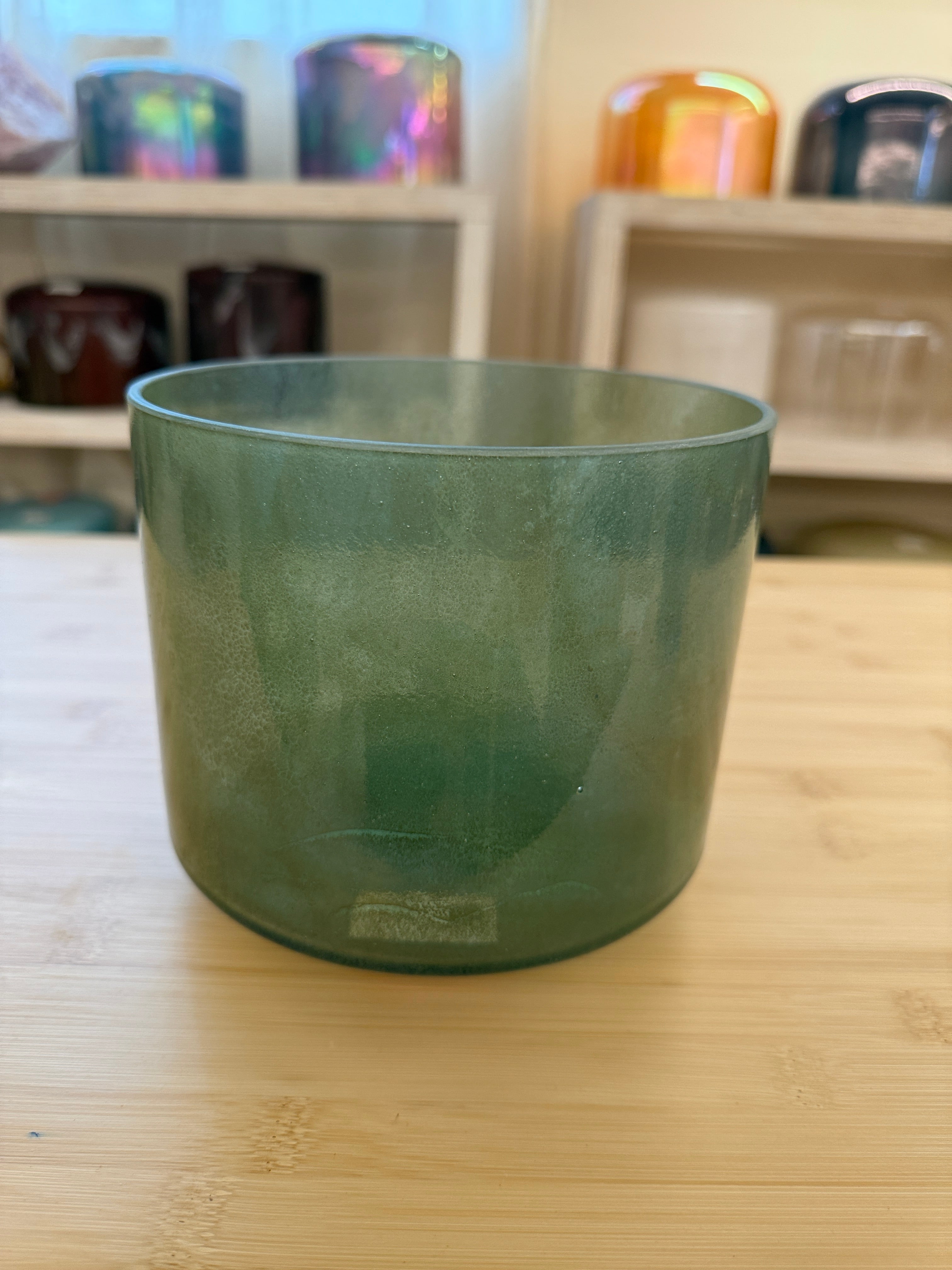 7" A#-5 Malachite 147666 Crystal Tones® Alchemy Crystal Bowl