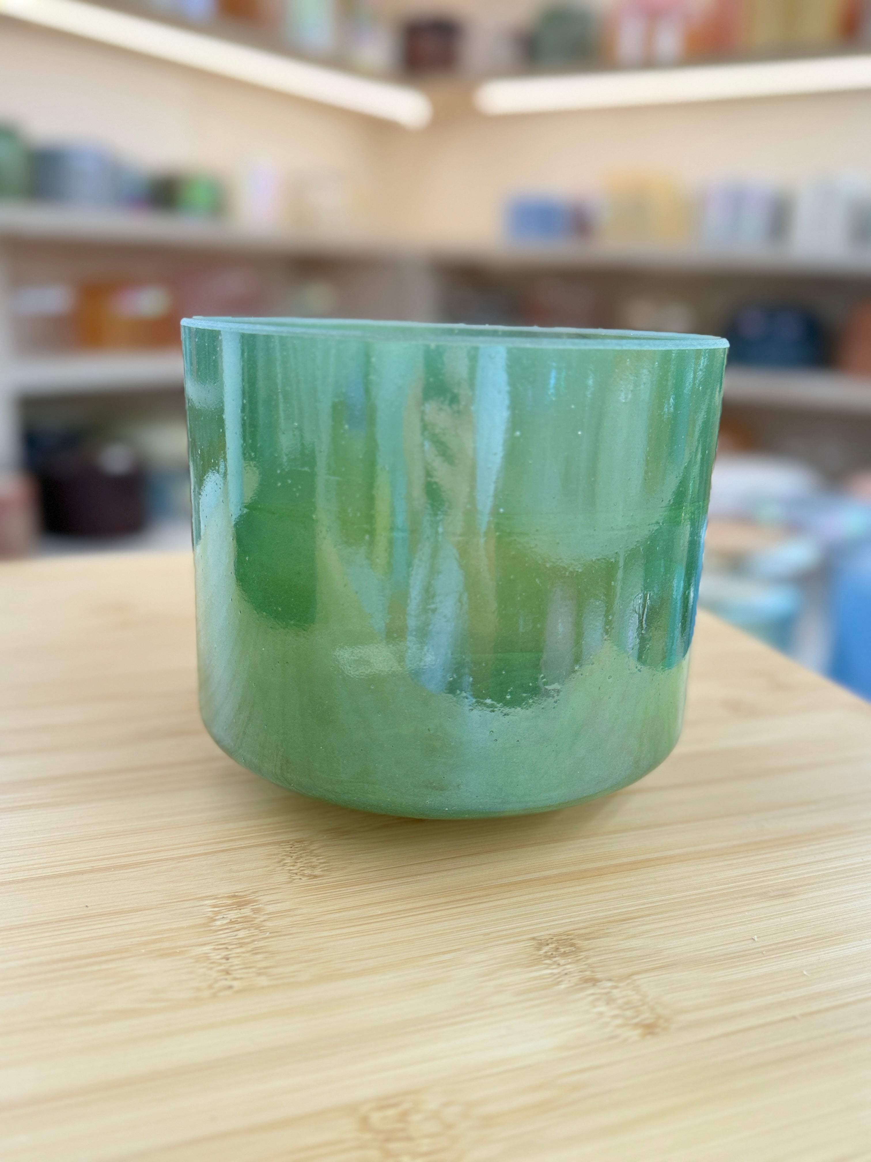 7" A#+5 Chrysoprase, Palladium 147798 Crystal Tones® Alchemy Singing Bowl