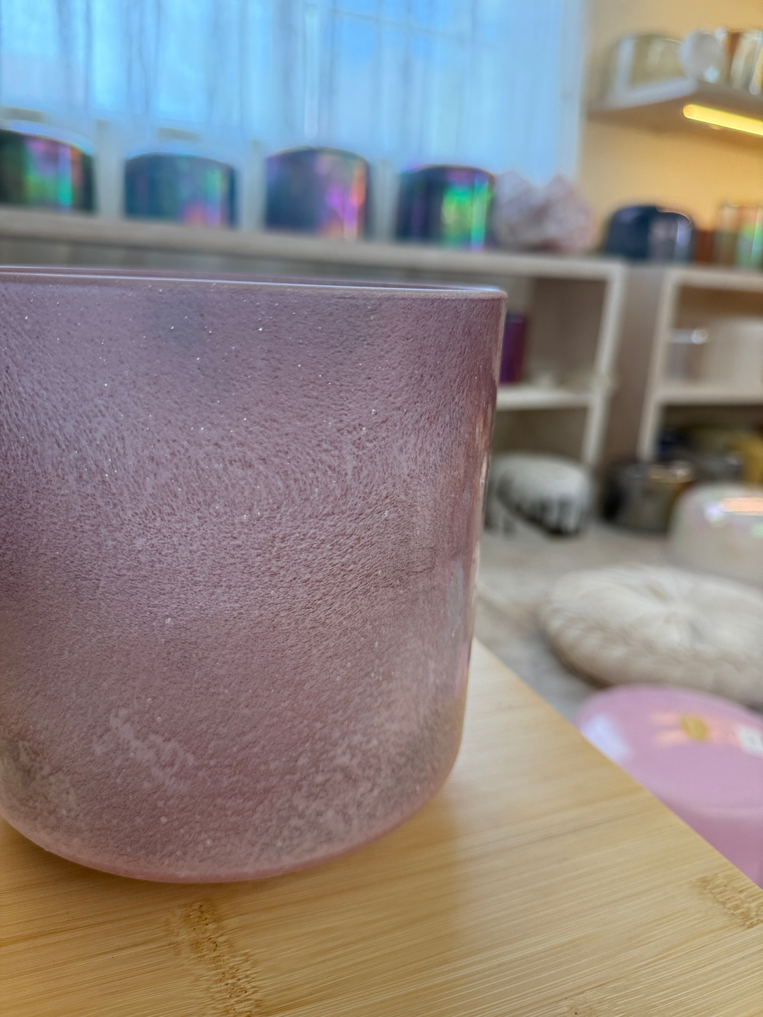 7" B-15 Morganite 152891 Crystal Tones® Alchemy Singing Bowl