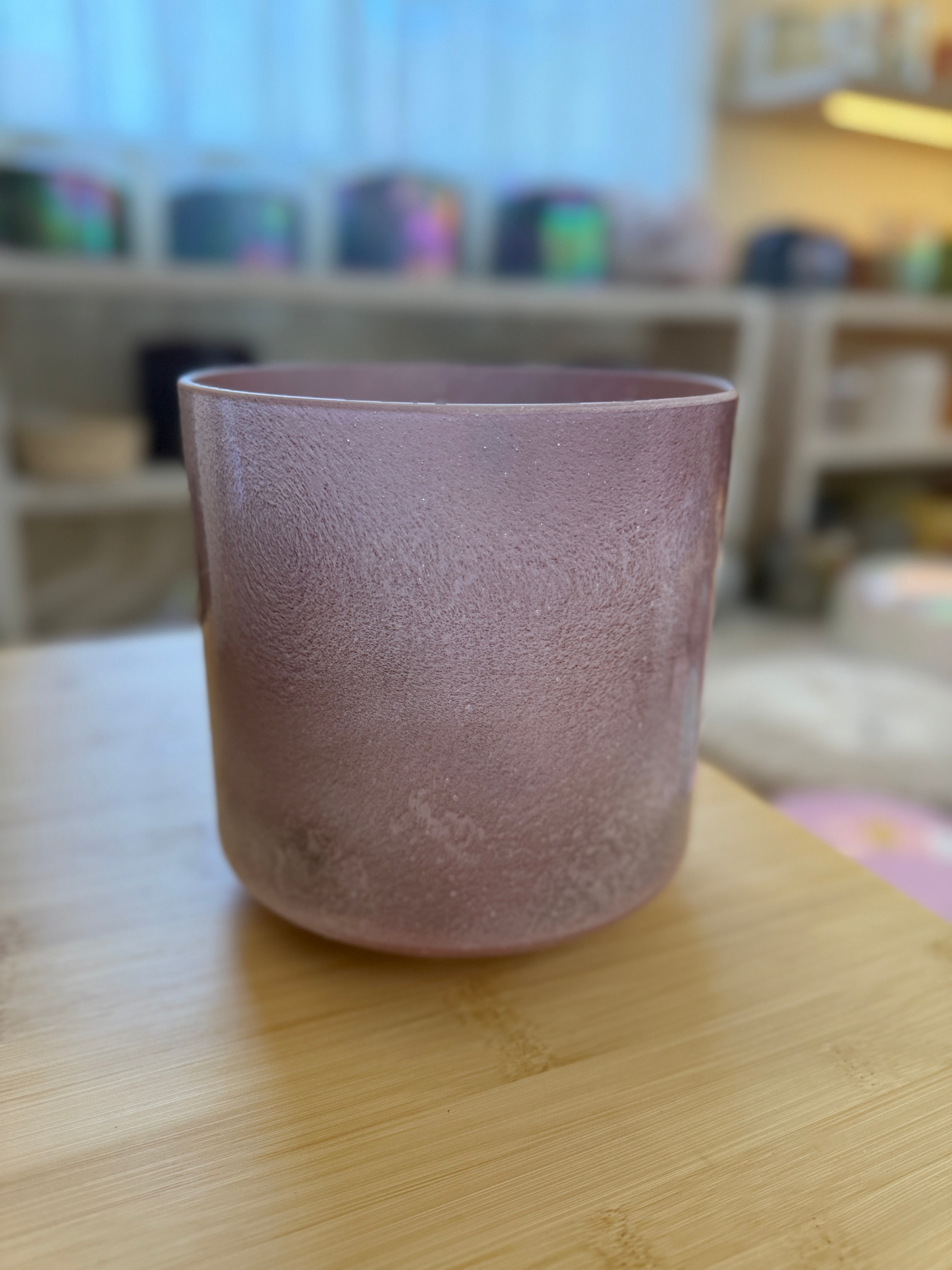 7" B-15 Morganite 152891 Crystal Tones® Alchemy Singing Bowl