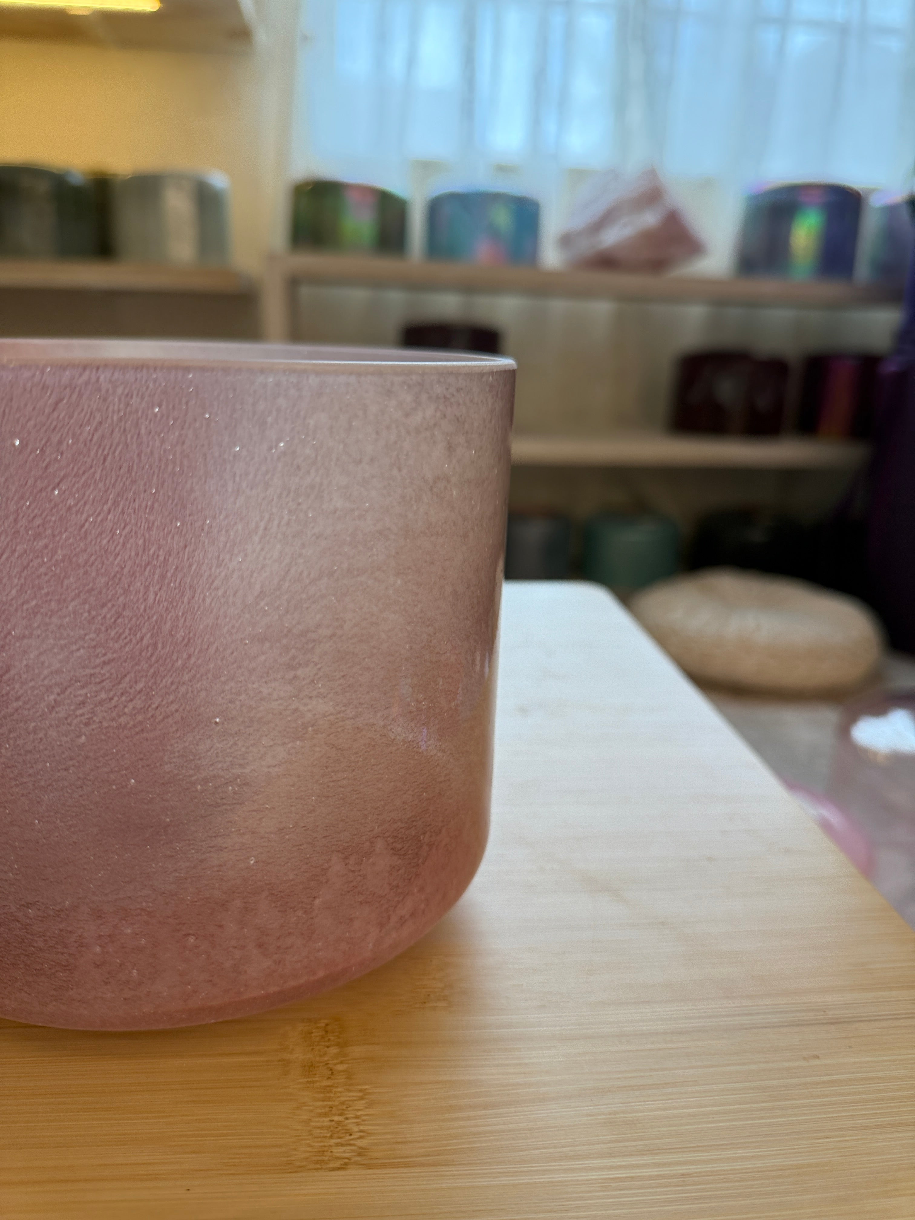 7" C0 Morganite 152892 Crystal Tones® Alchemy Singing Bowl