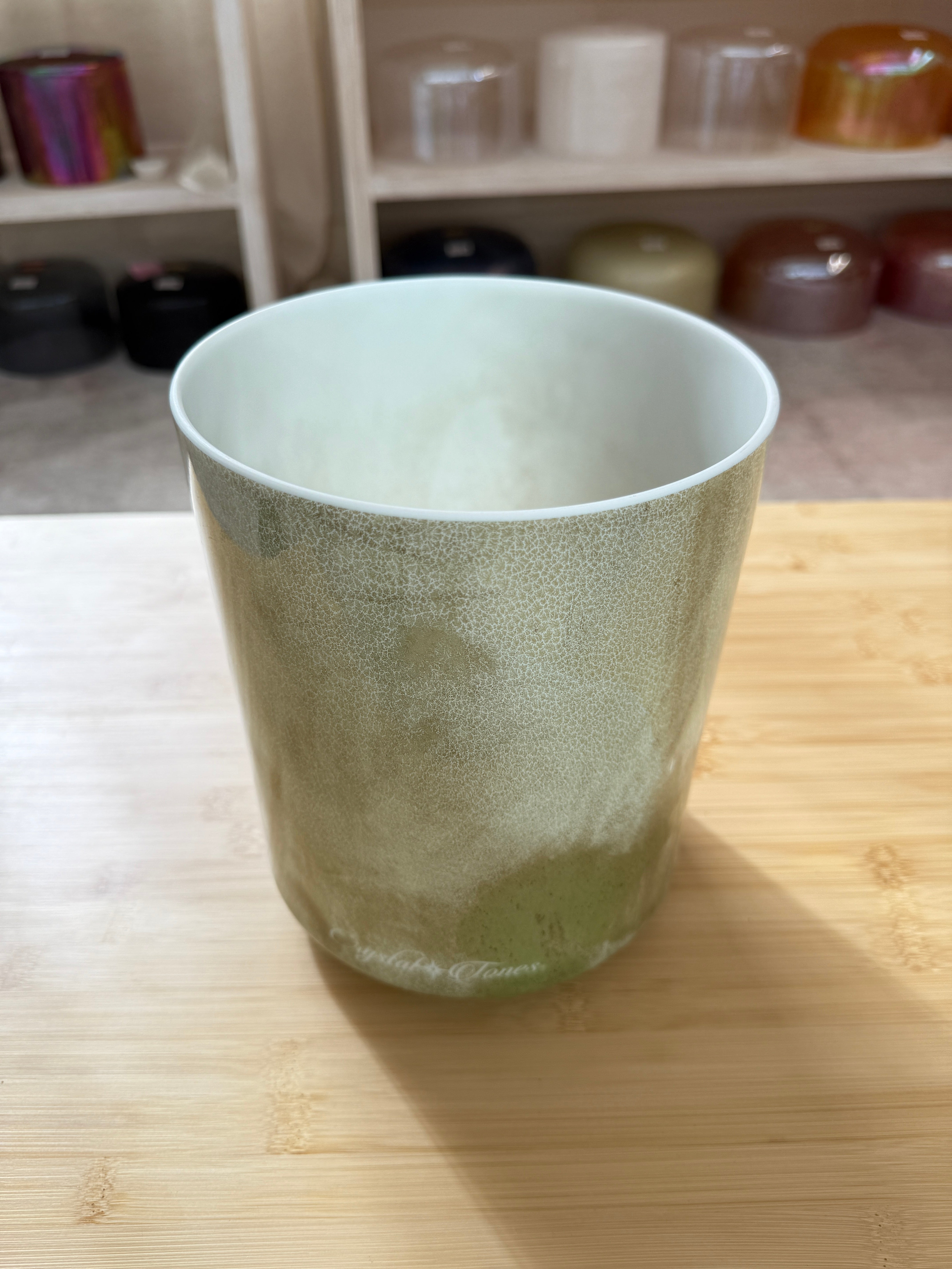 7" D#-25 Emerald 136656 Crystal Tones® Alchemy Singing Bowl