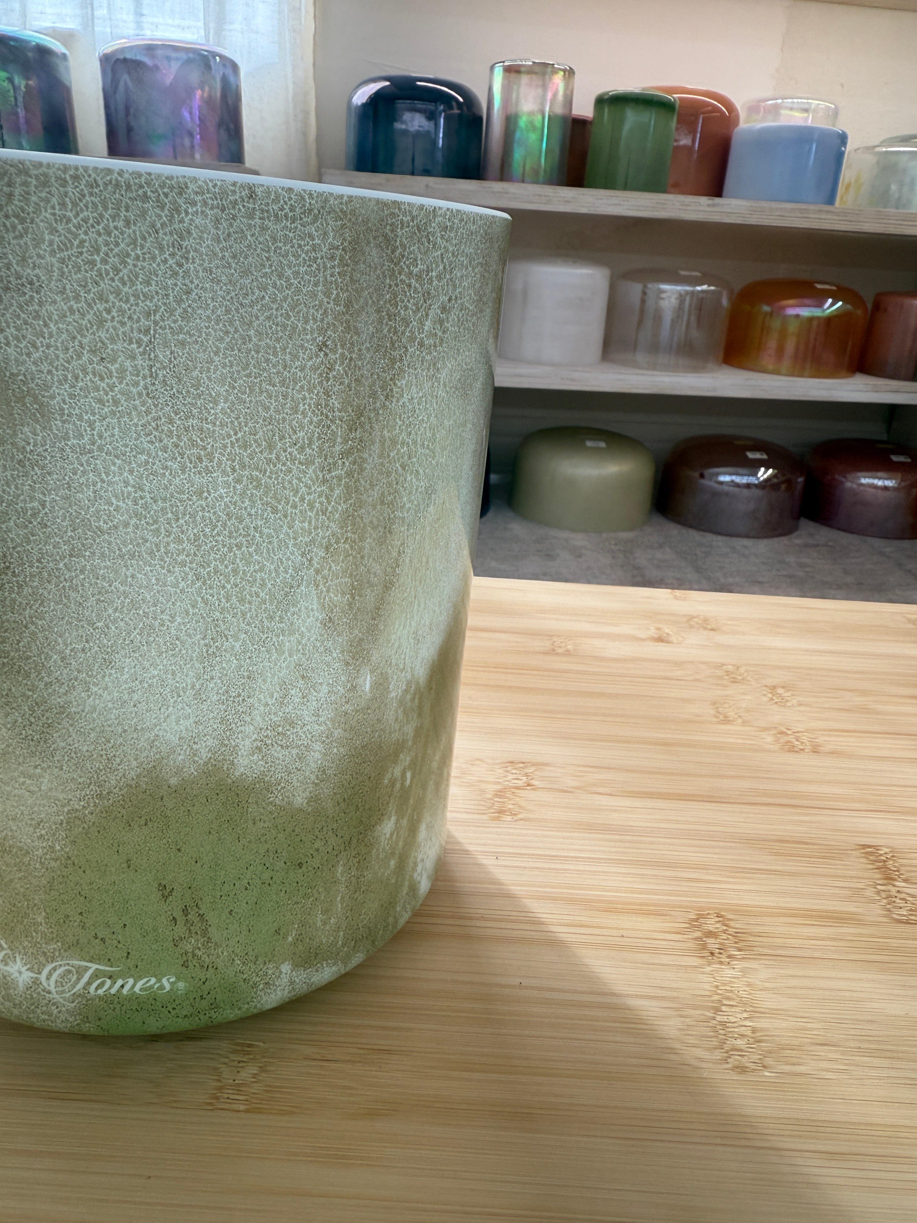 7" D#-25 Emerald 136656 Crystal Tones® Alchemy Singing Bowl