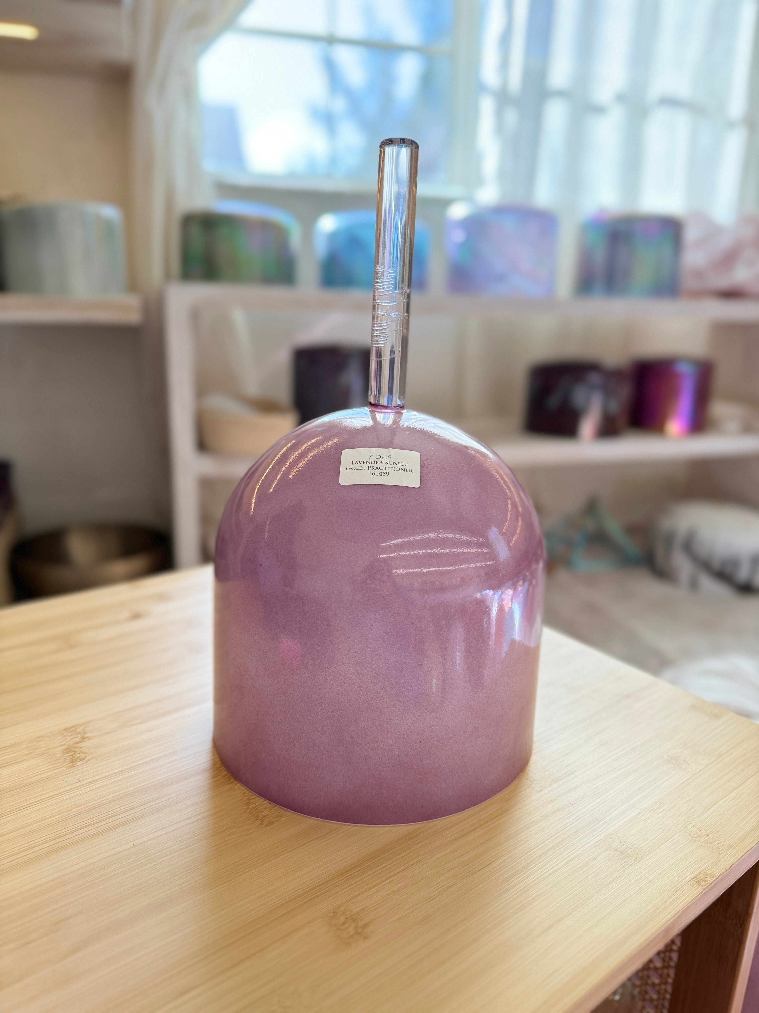 7" D+15 Lavender Sunset Gold 161459 Crystal Tones® Alchemy Practitioner
