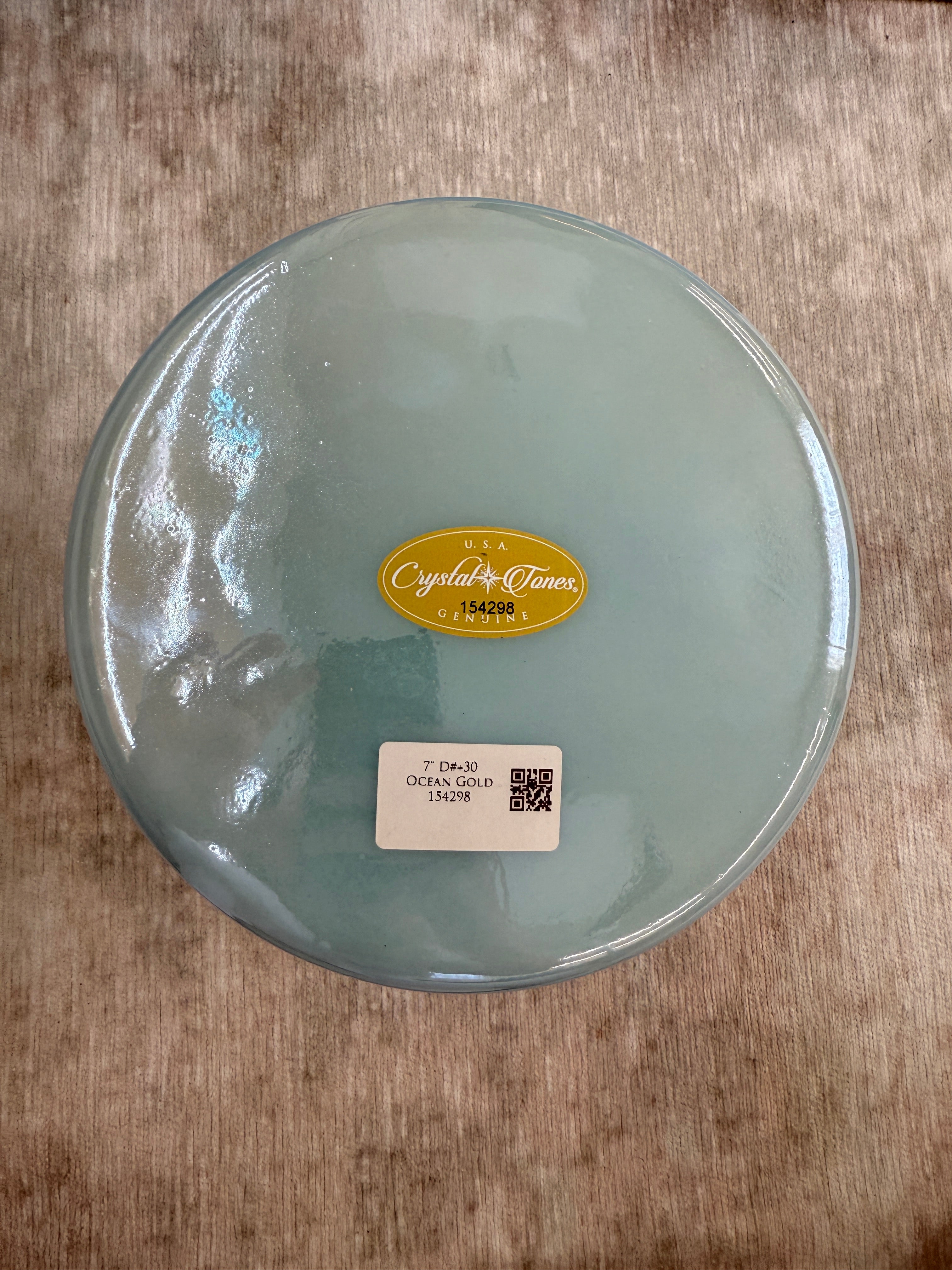 7" D#+30 Ocean Gold 154298 Crystal Tones® Alchemy Singing Bowl