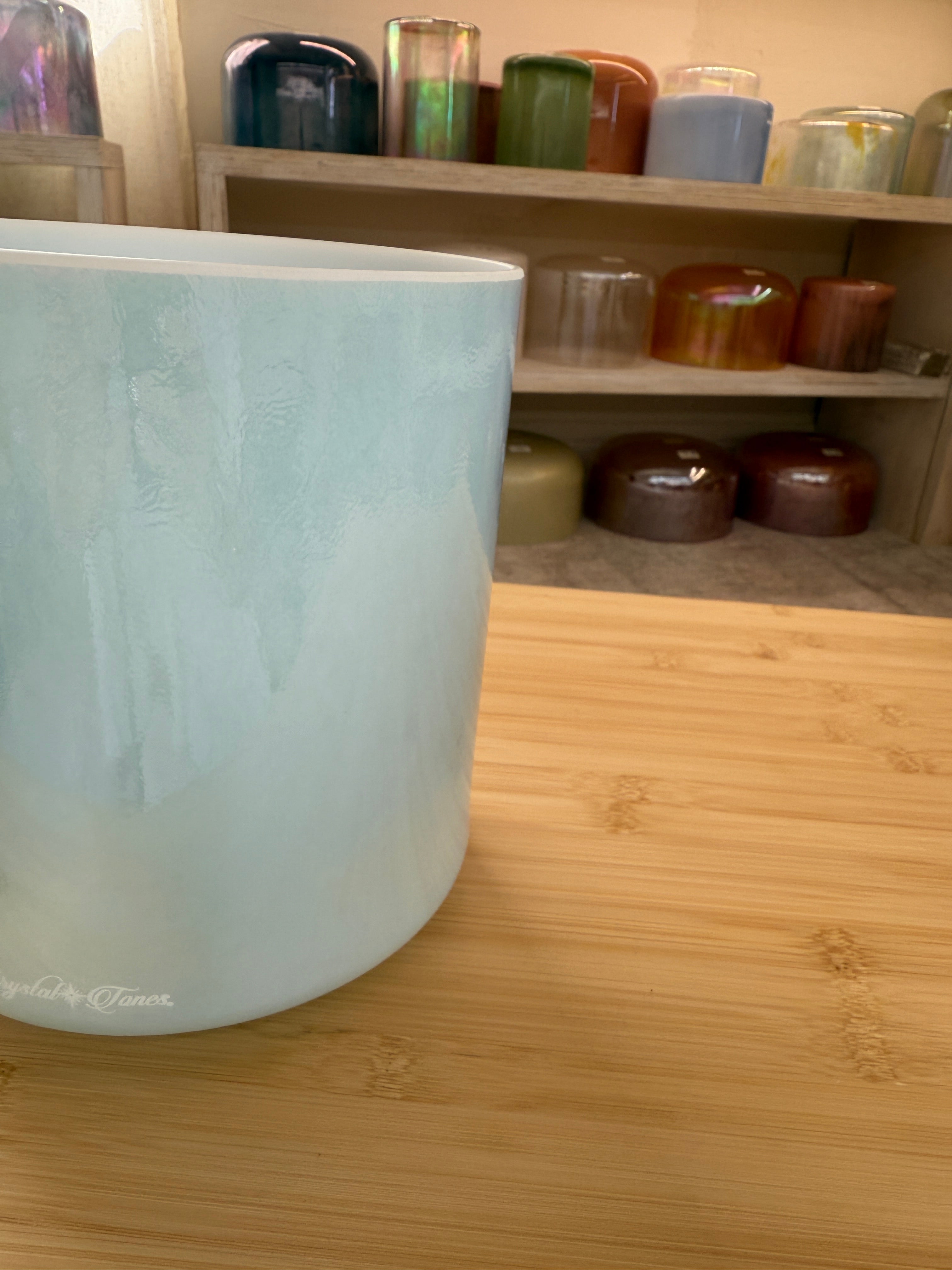 7" D#+30 Ocean Gold 154298 Crystal Tones® Alchemy Singing Bowl