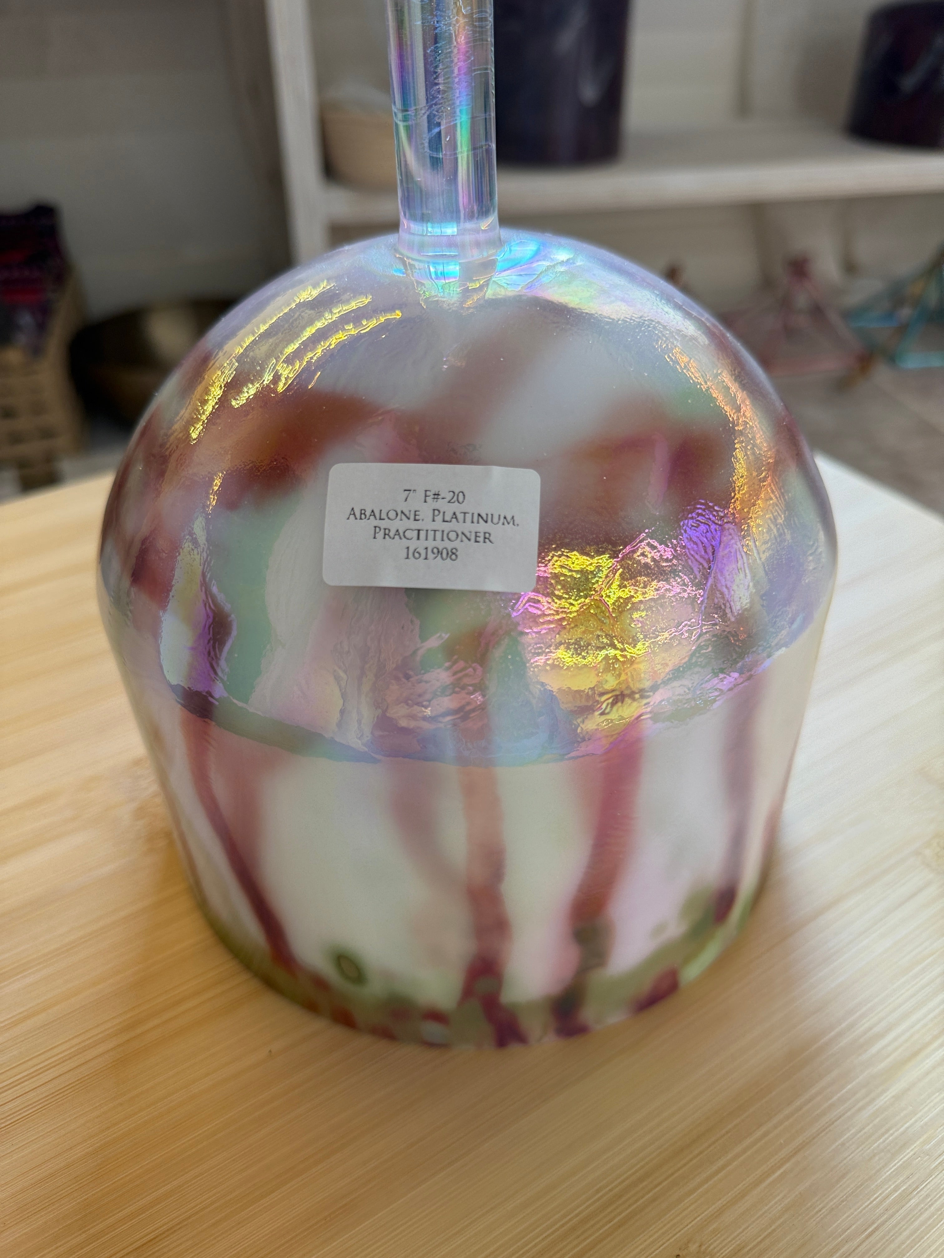 7" F#-20 Abalone, Platinum 161908 Crystal Tones® Alchemy Practitioner