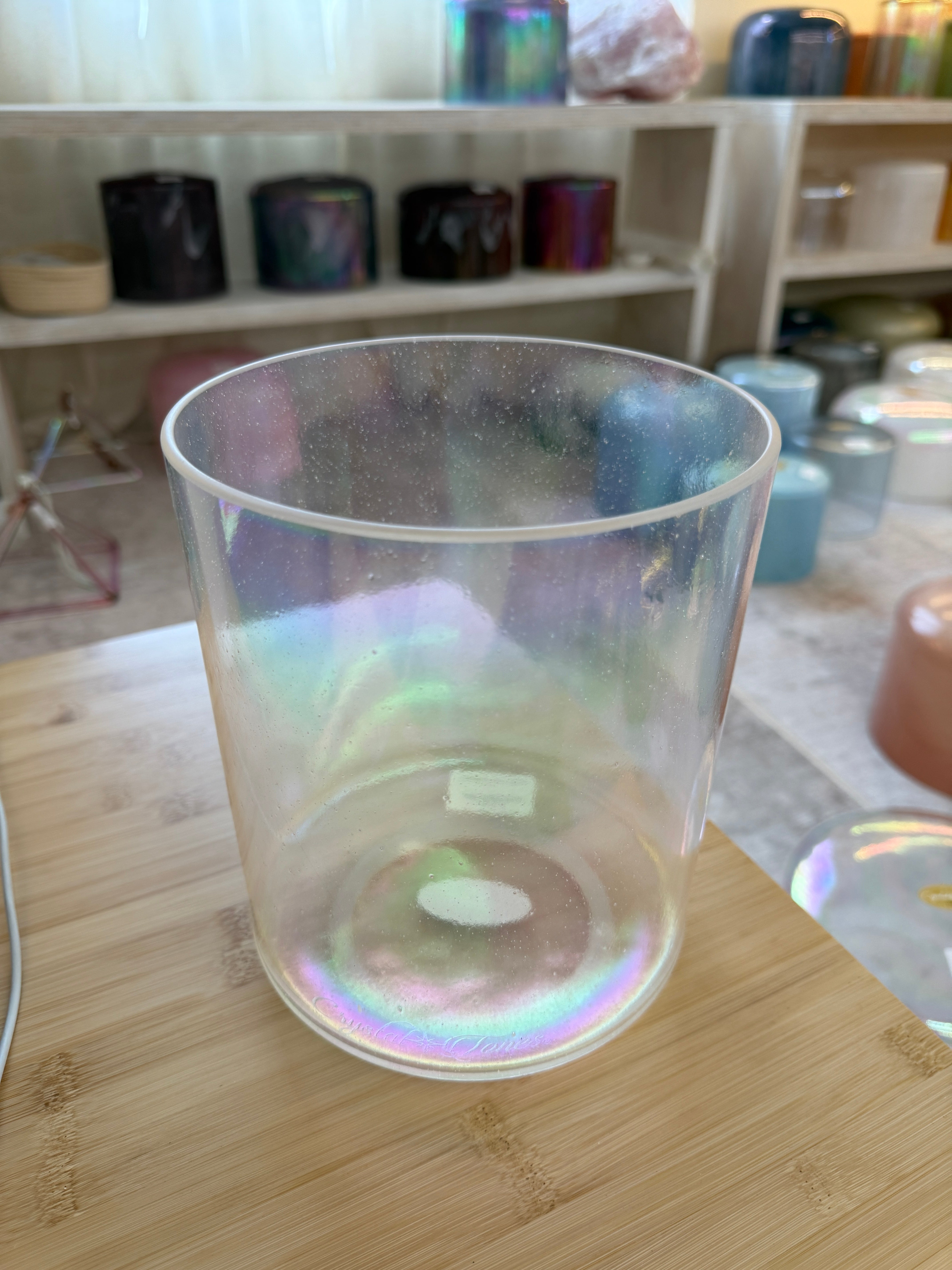 7" F+10 Platinum 129332 Crystal Tones® Alchemy Singing Bowl