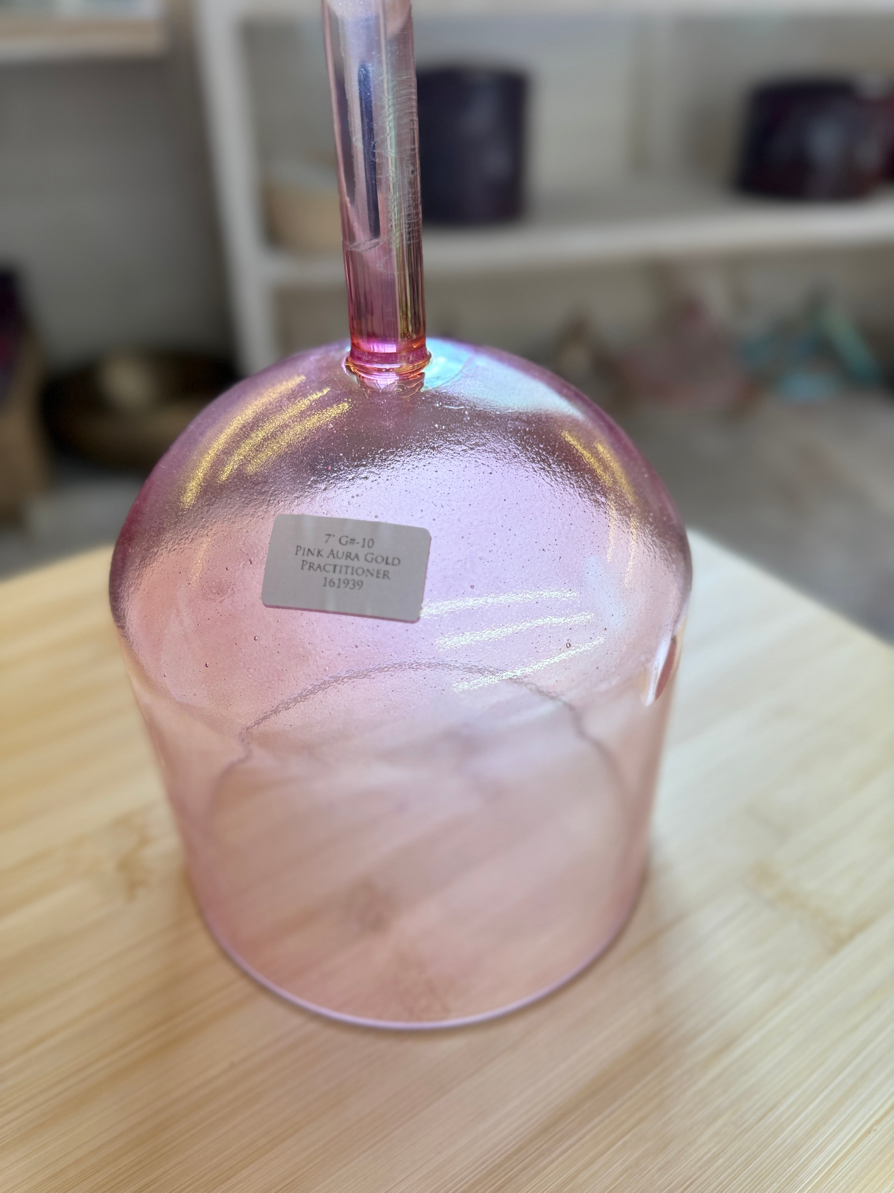 7" G#-10 Pink Aura Gold 161939 Crystal Tones® Alchemy Practitioner