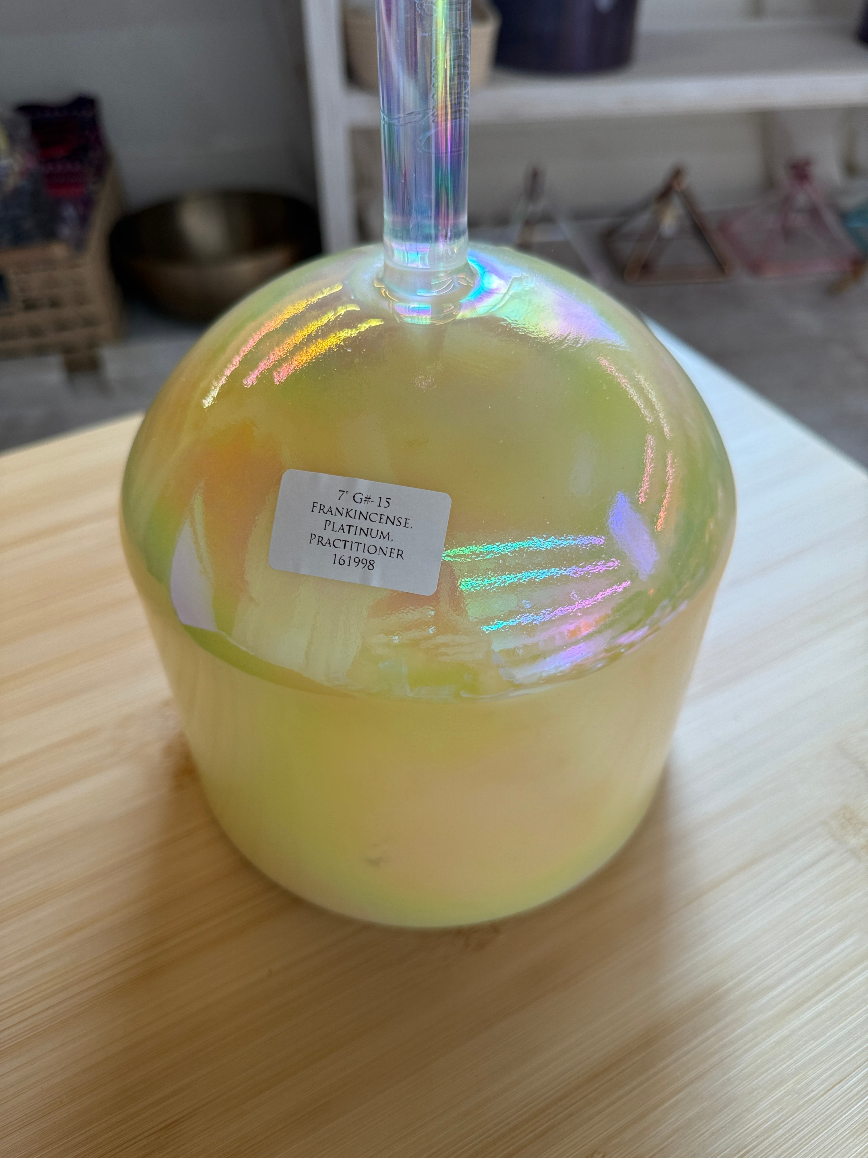 7" G#-15 Frankincense, Platinum 161998 Crystal Tones® Alchemy Practitioner