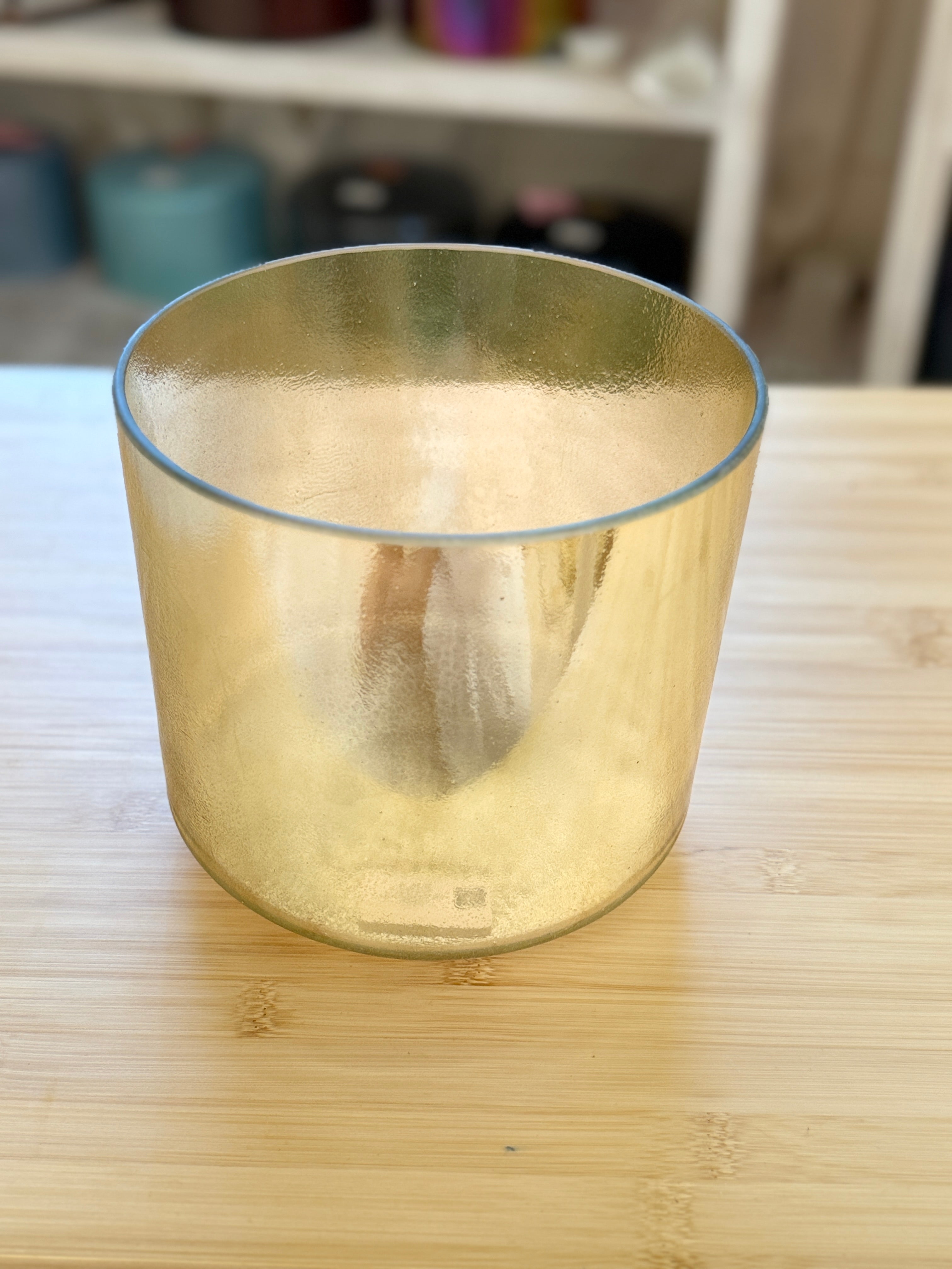 7" G#+15 Peridot, Grandmother 153612 Crystal Tones® Alchemy Singing Bowl