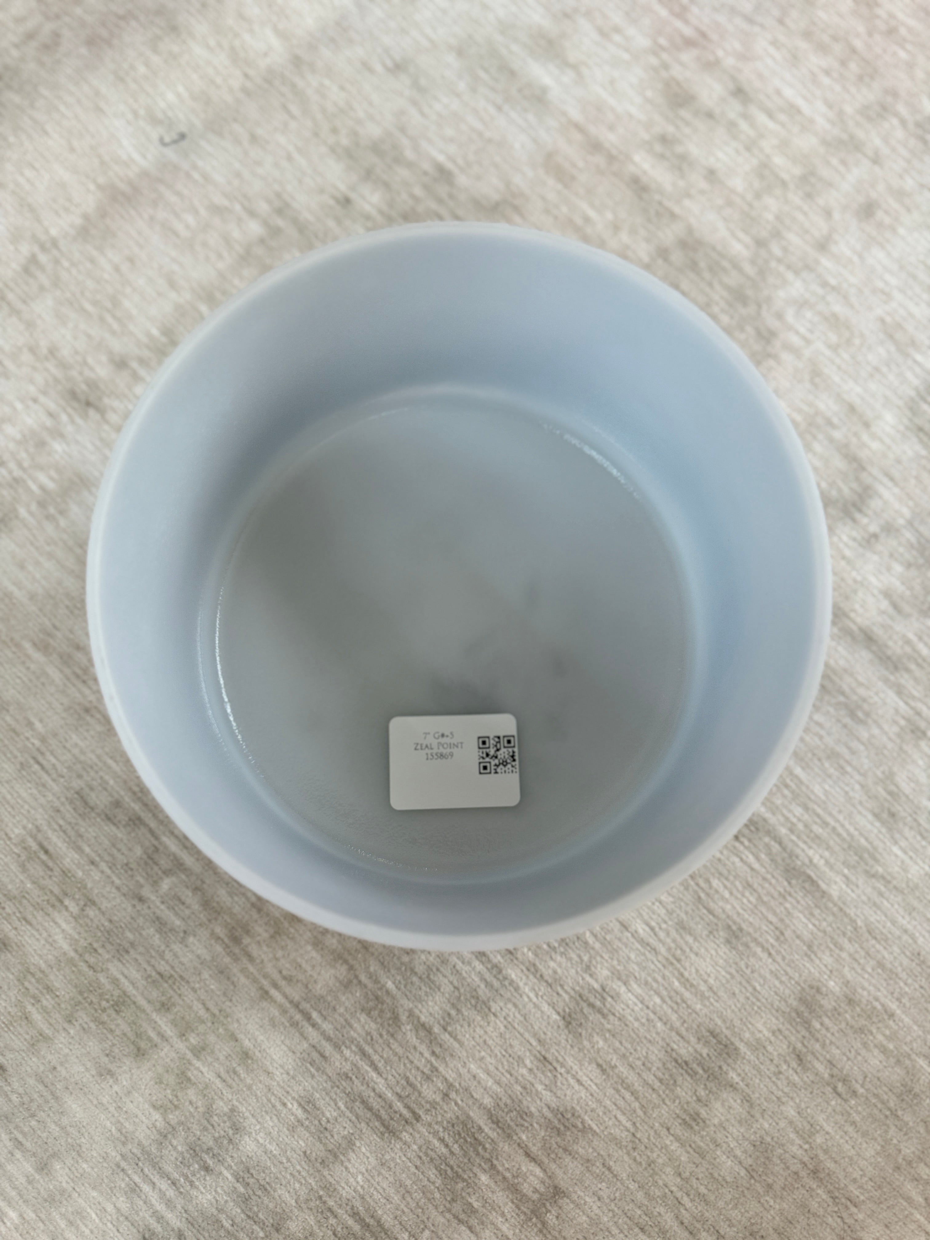 7" G#+5 Zeal Point 155869 Crystal Tones® Alchemy Singing Bowl