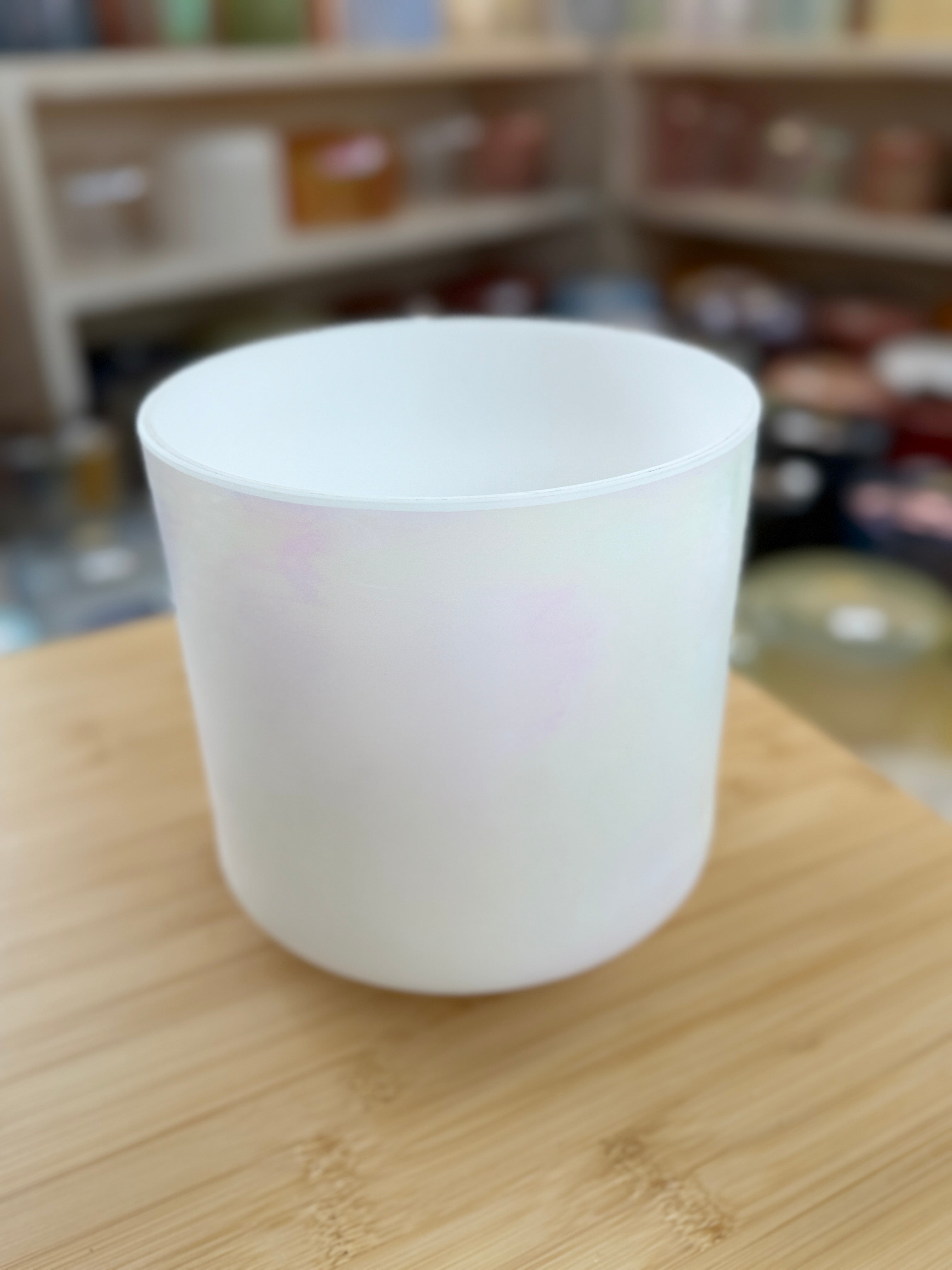 8" A-10 Mother of Platinum 145712 Crystal Tones® Alchemy Singing Bowl