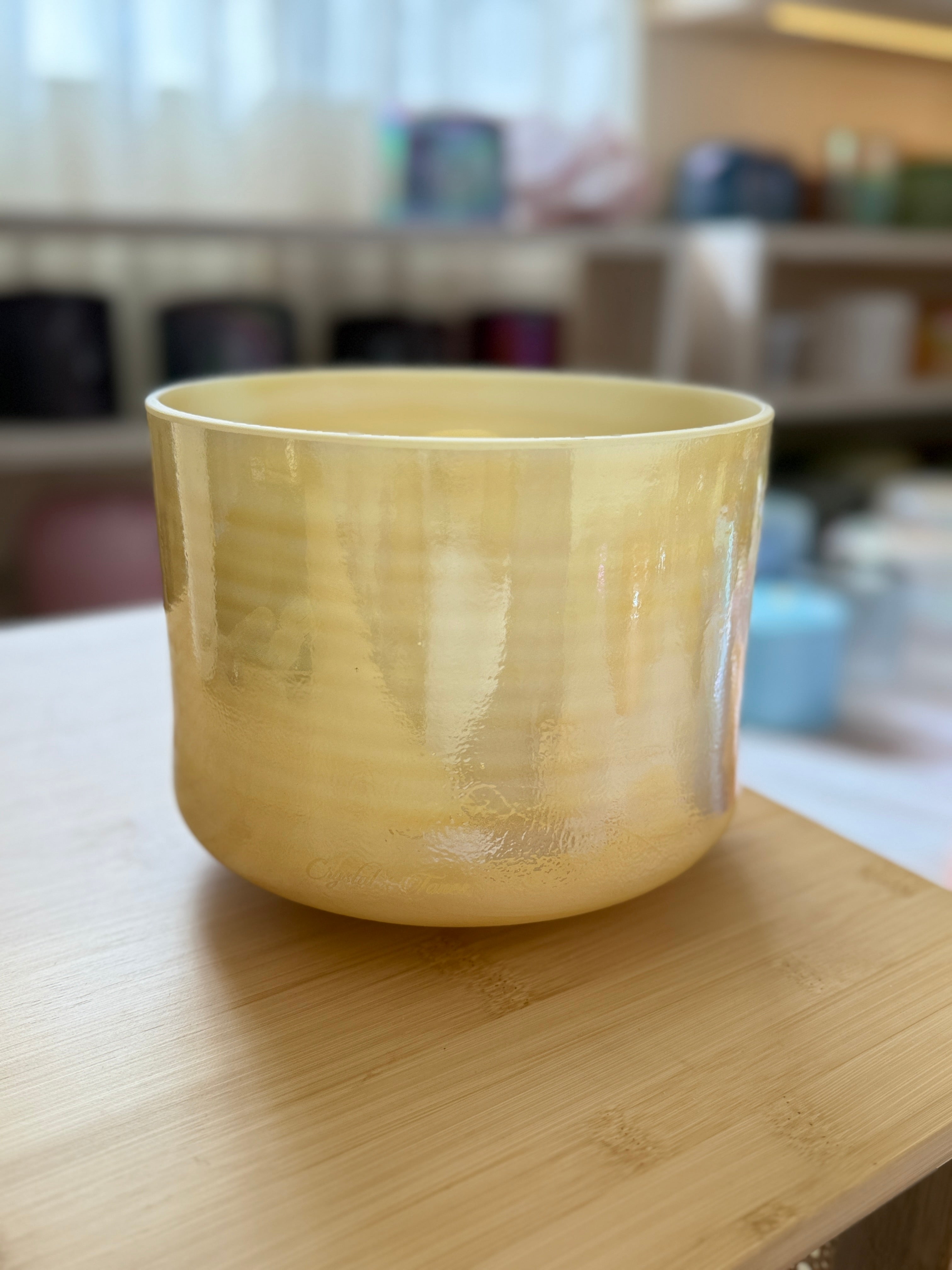 8" A#+20 Frankincense, Palladium, Celestial Rings 160541 Crystal Tones® Alchemy Singing Bowl
