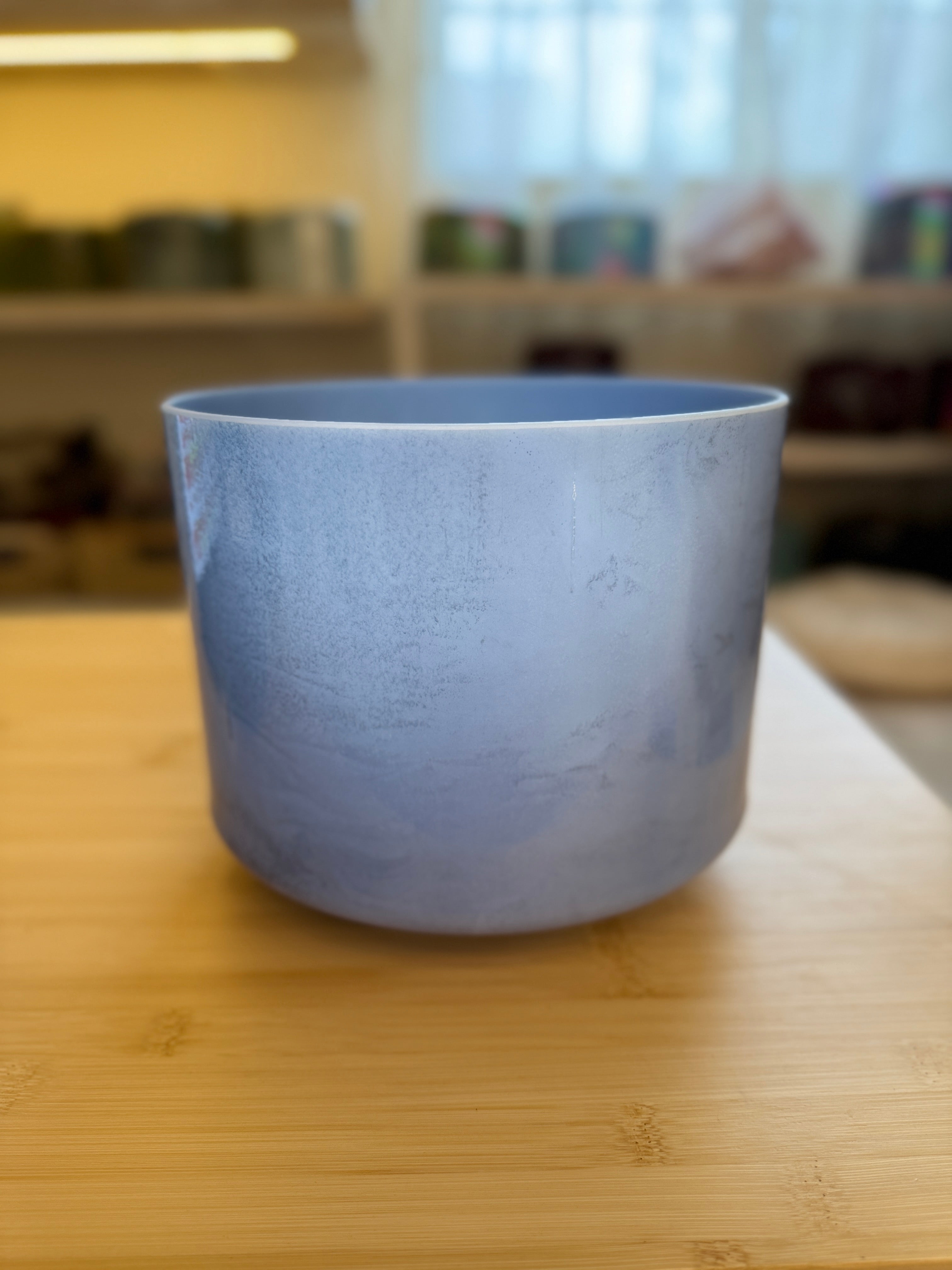 8" C-5 Egyptian Blue 153033 Crystal Tones® Alchemy Singing Bowl