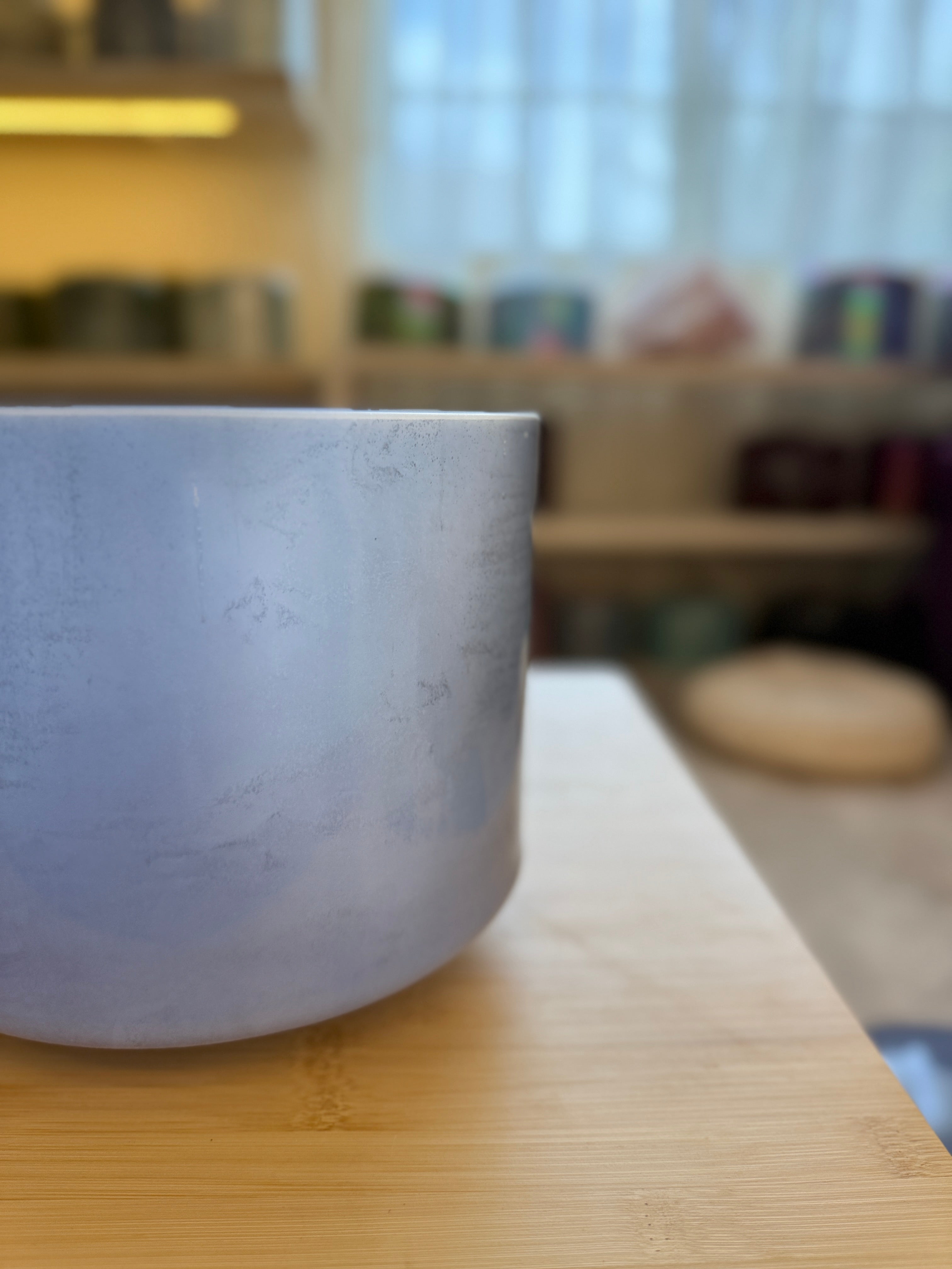 8" C-5 Egyptian Blue 153033 Crystal Tones® Alchemy Singing Bowl