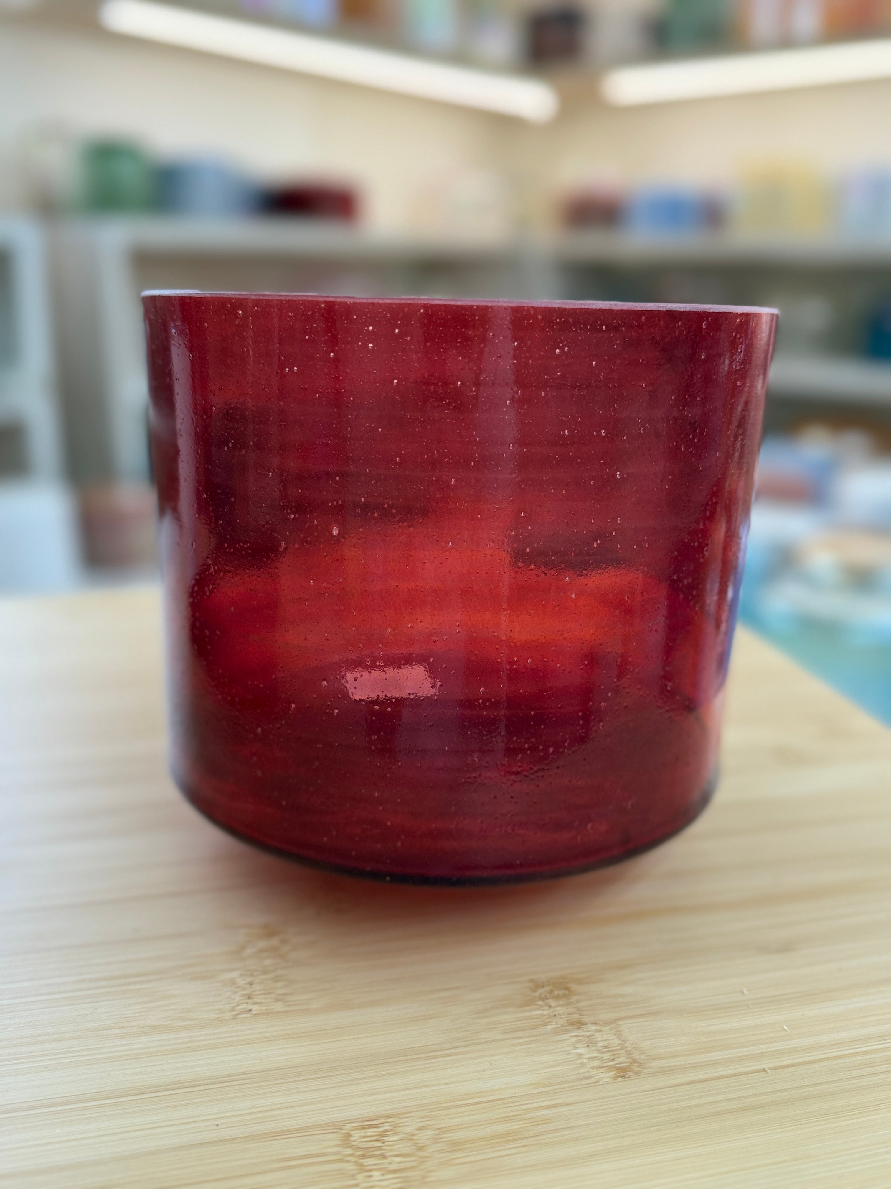 8" C#-5 Ruby 161643 Crystal Tones® Alchemy Singing Bowl