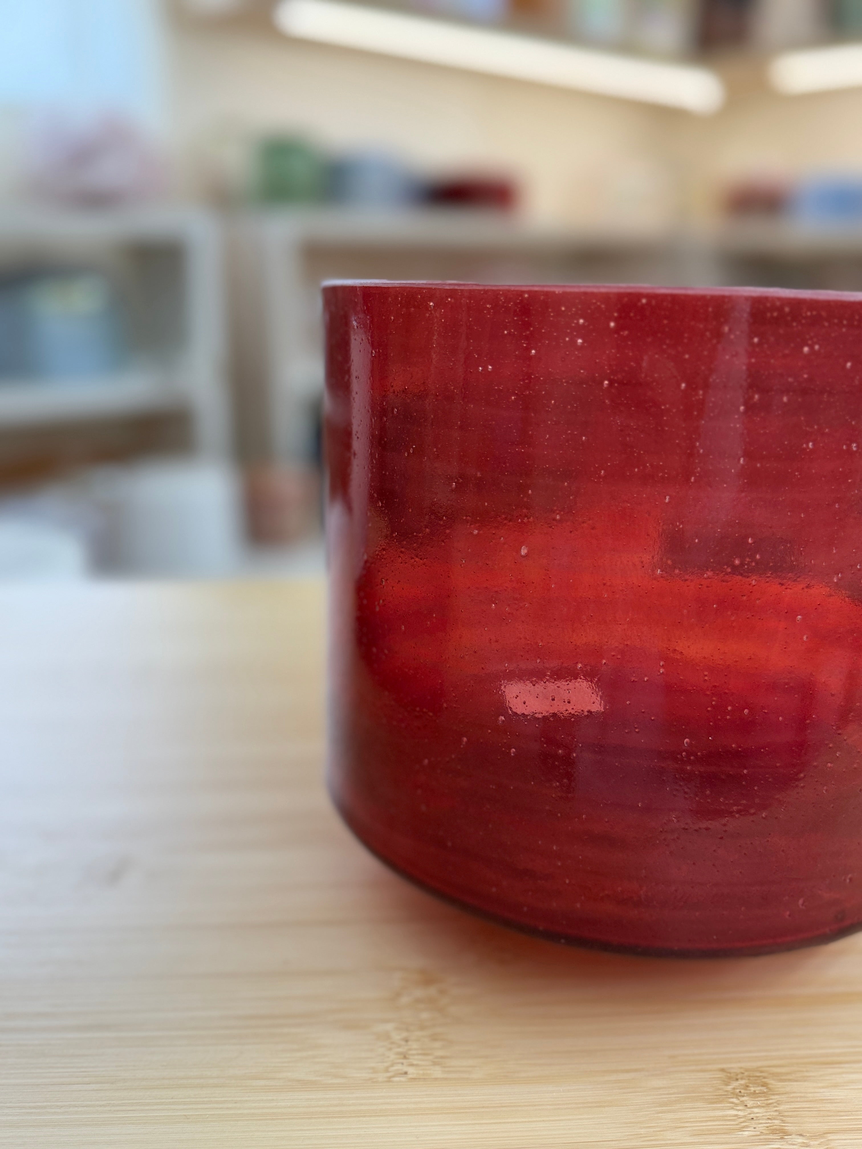 8" C#-5 Ruby 161643 Crystal Tones® Alchemy Singing Bowl