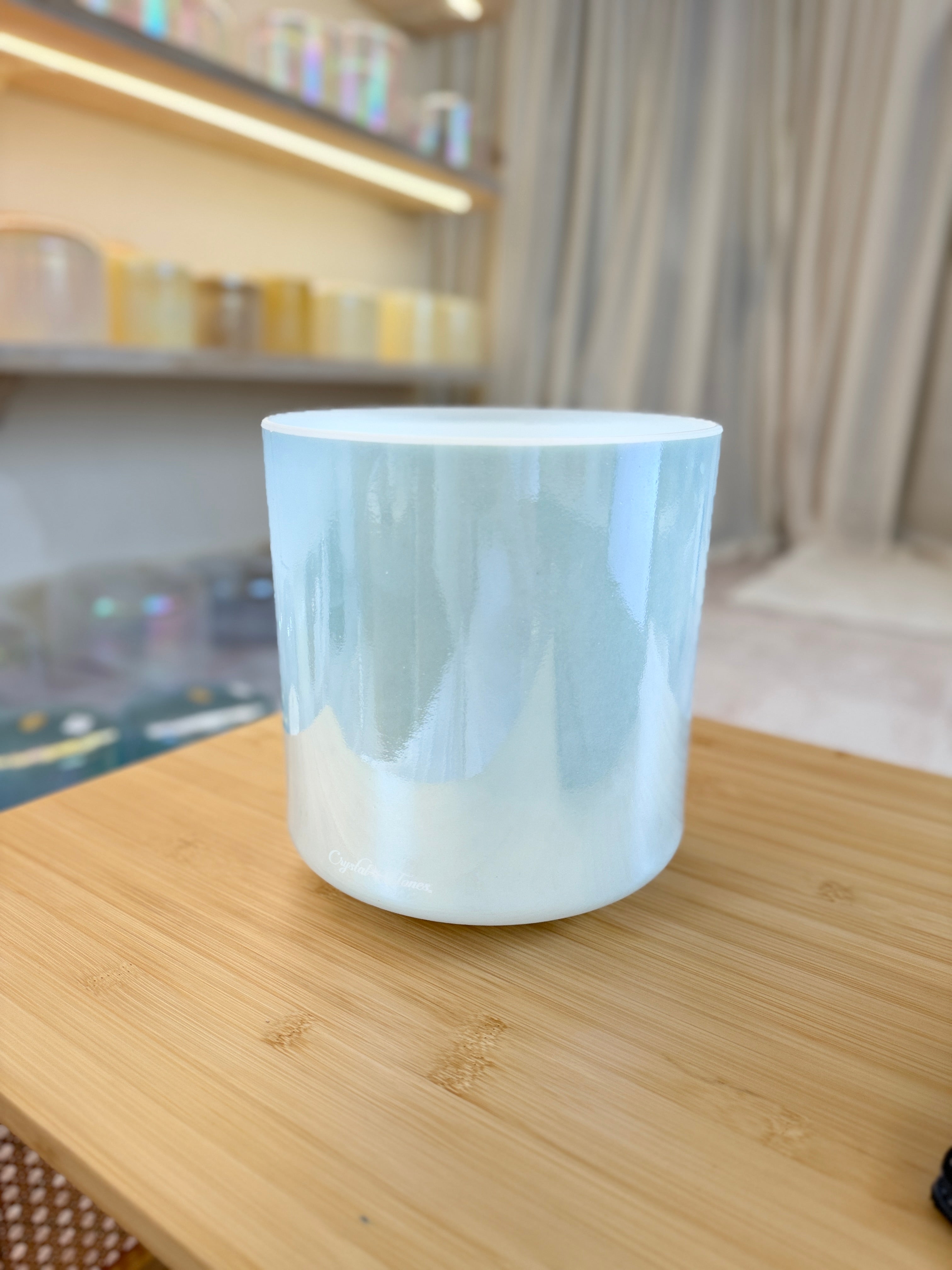 8" C#+5 Ocean Gold 154299 Crystal Tones® Alchemy Singing Bowl