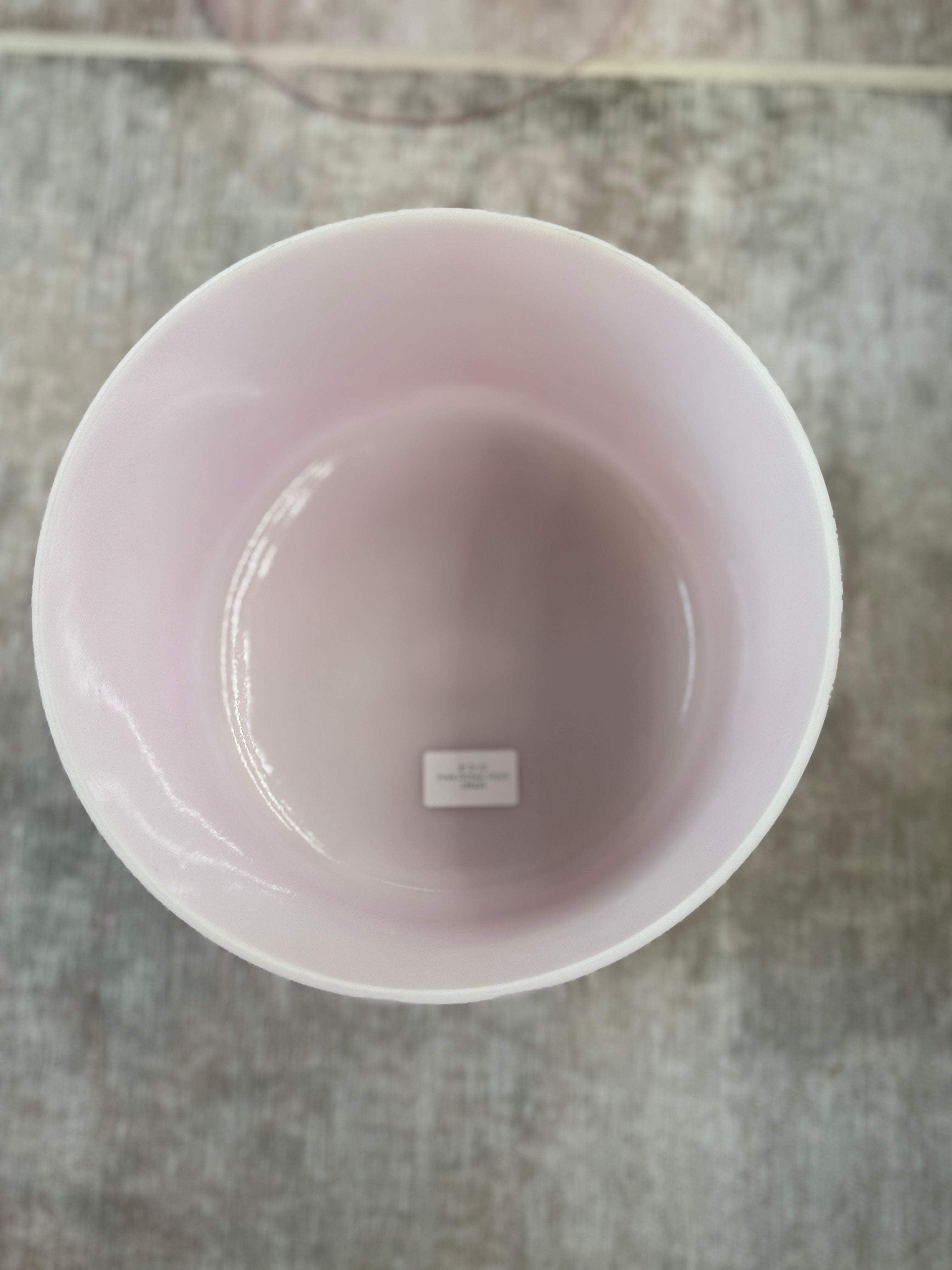 8" D-10 Pink Ocean Gold 156423 Crystal Tones® Alchemy Singing Bowl
