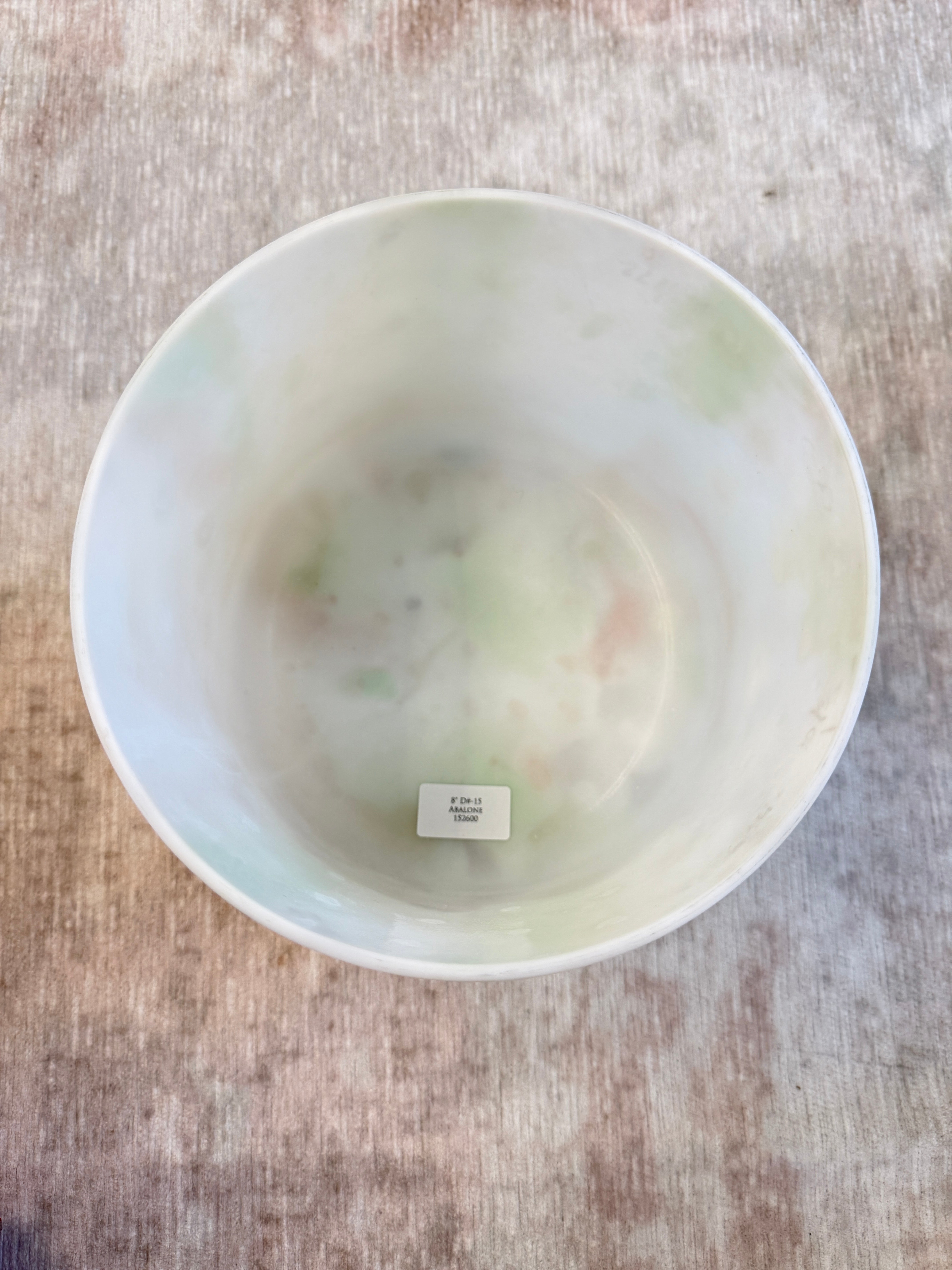 8" D#-15 Abalone 152600 Crystal Tones® Alchemy Singing Bowl