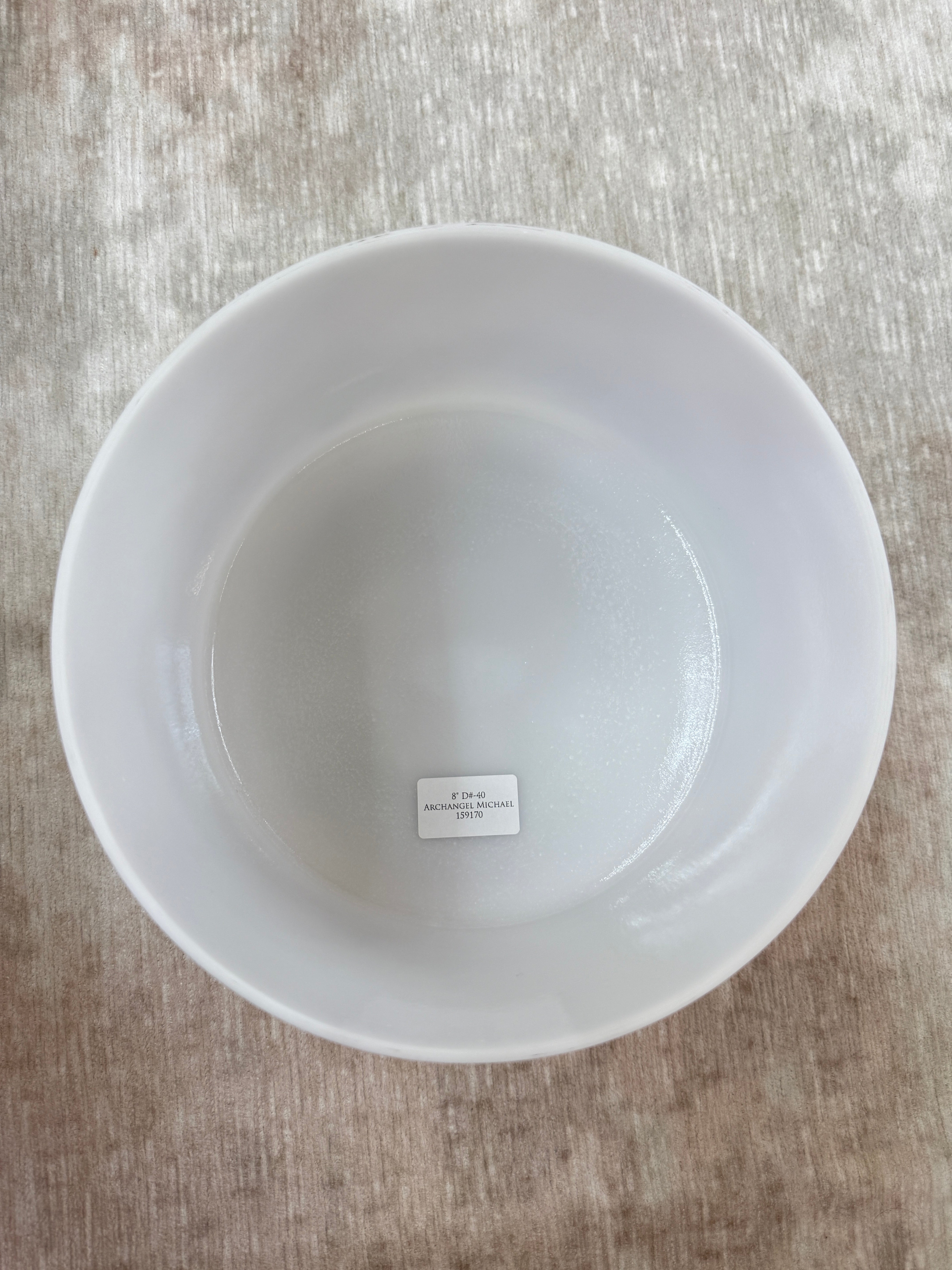 8" D#-40 Archangel Michael 159170 Crystal Tones® Alchemy Singing Bowl