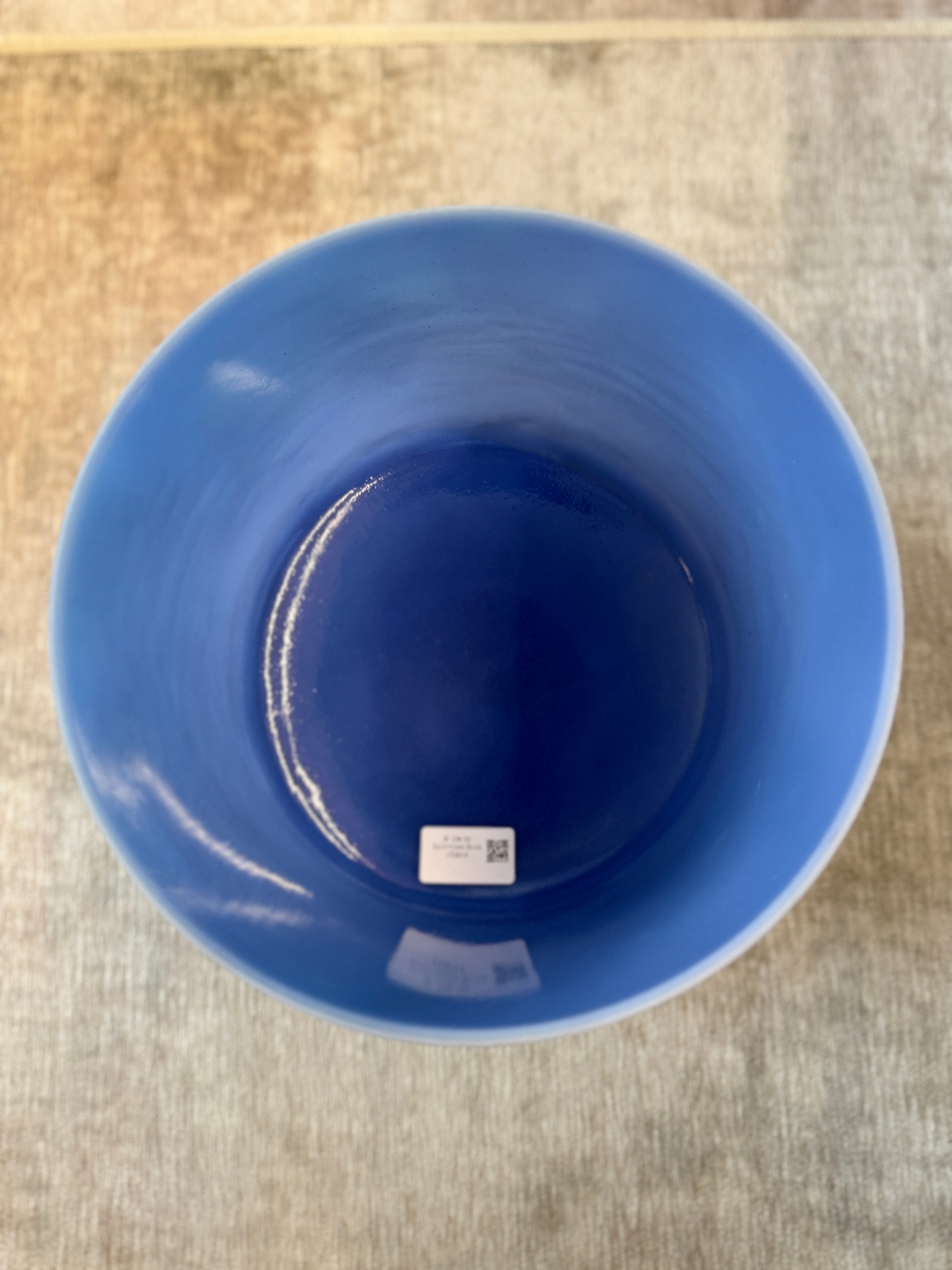 8" D#-50 Egyptian Blue 152614 Crystal Tones® Alchemy Singing Bowl