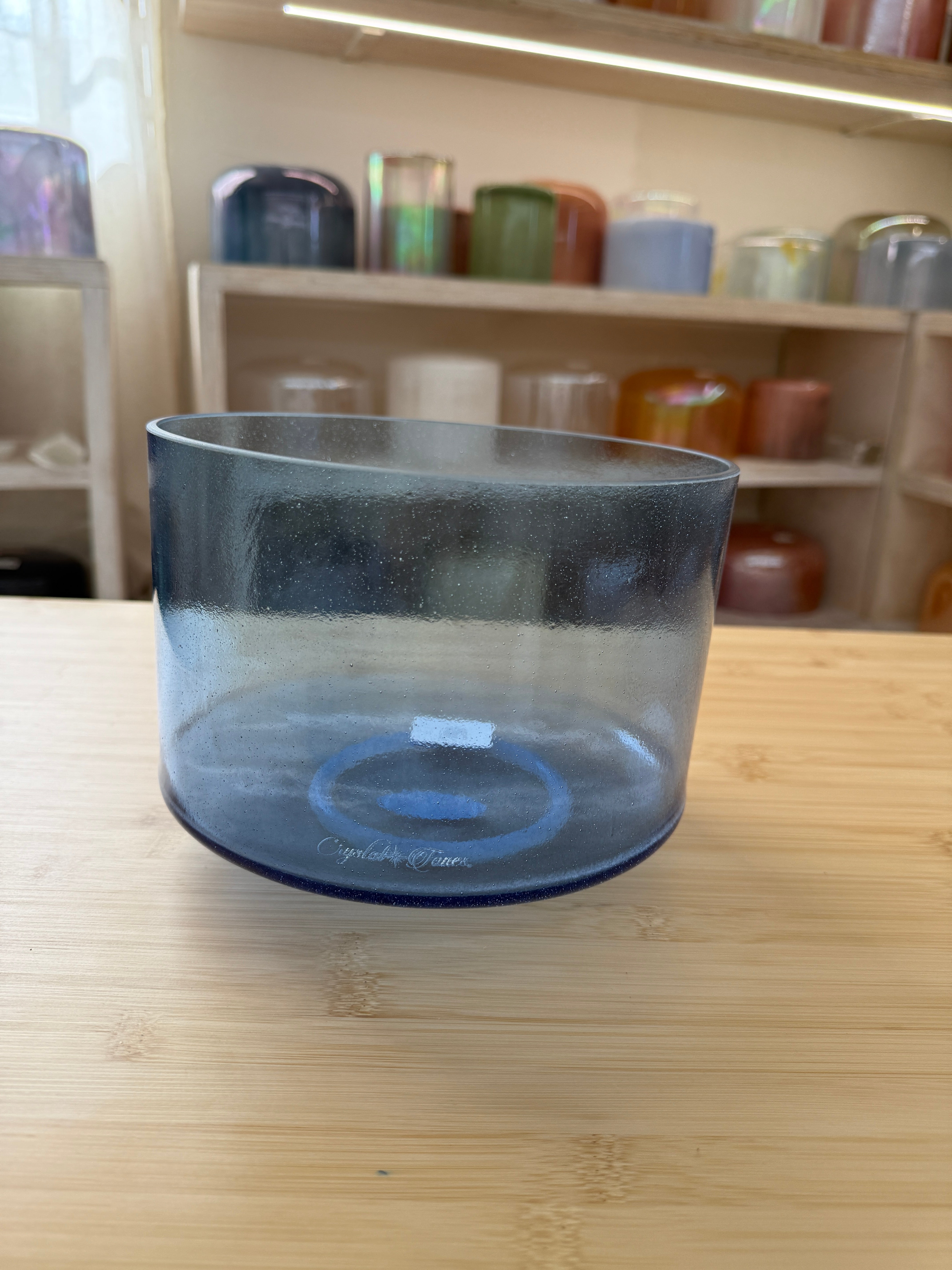8" D#+10 Indigo 157157 Crystal Tones® Alchemy Singing Bowl