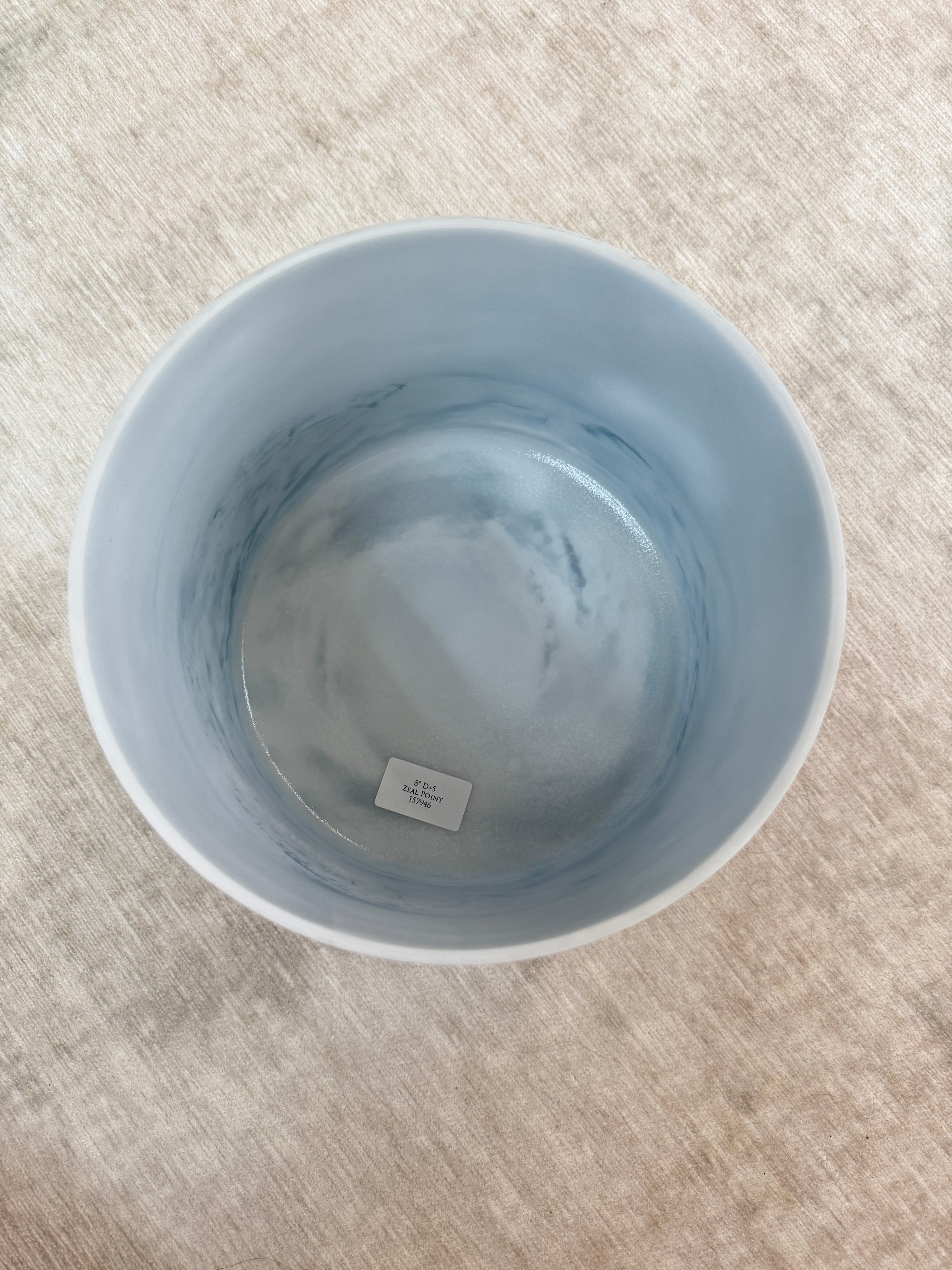 8" D+5 Zeal Point 157946 Crystal Tones® Alchemy Singing Bowl