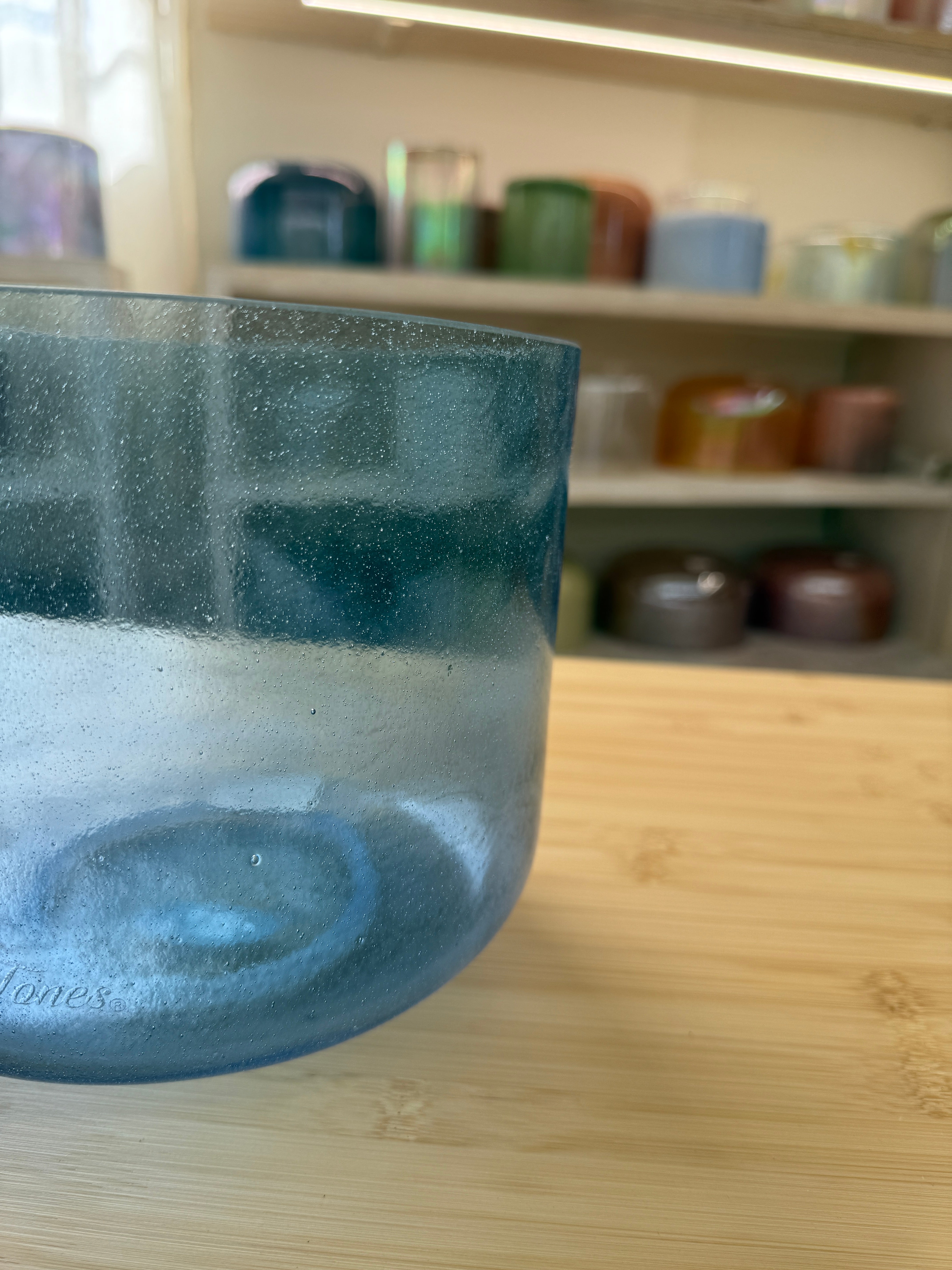 8" E-35 Indigo 137042 Crystal Tones® Alchemy Singing Bowl