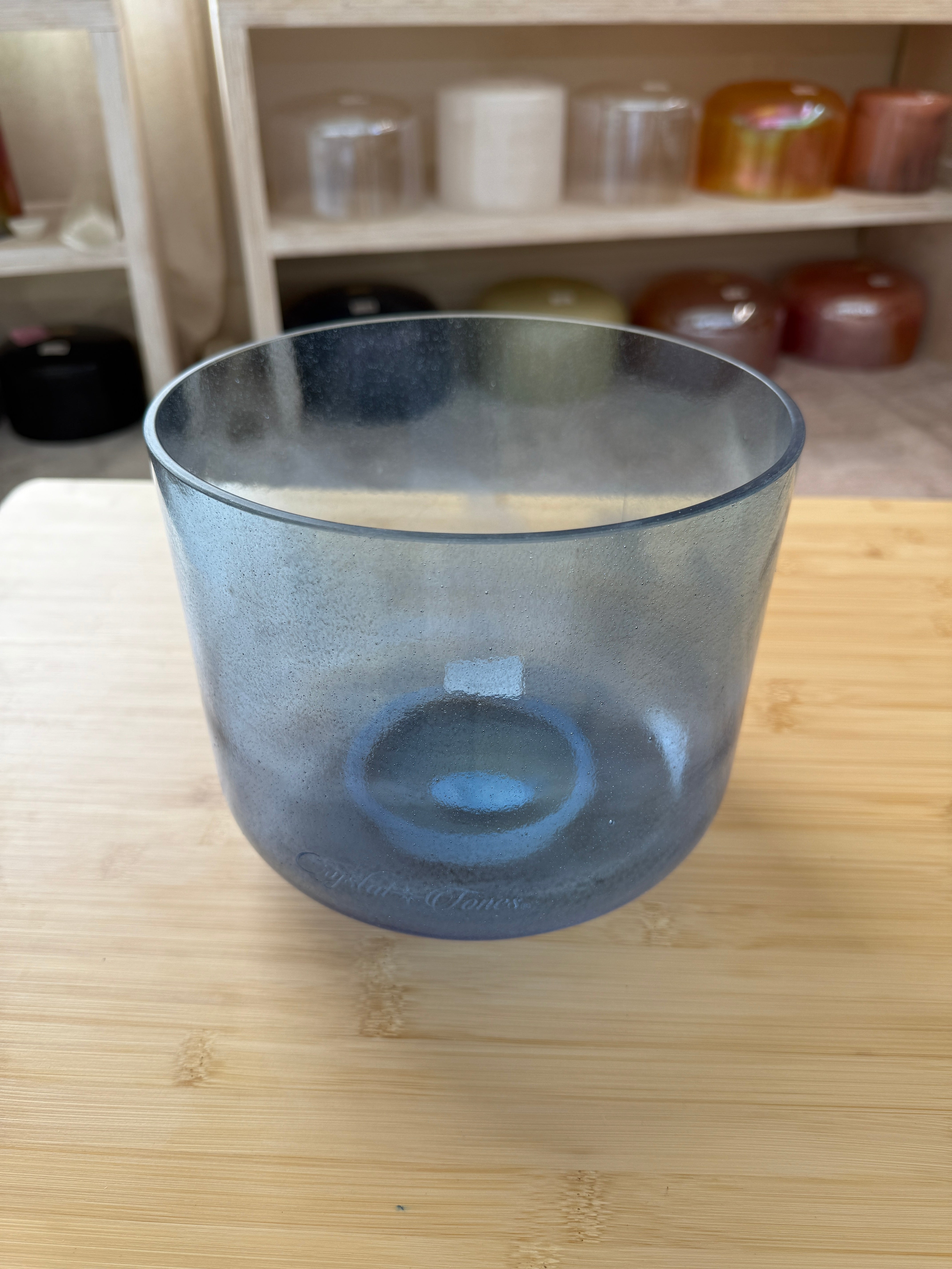8" E-35 Indigo 137042 Crystal Tones® Alchemy Singing Bowl