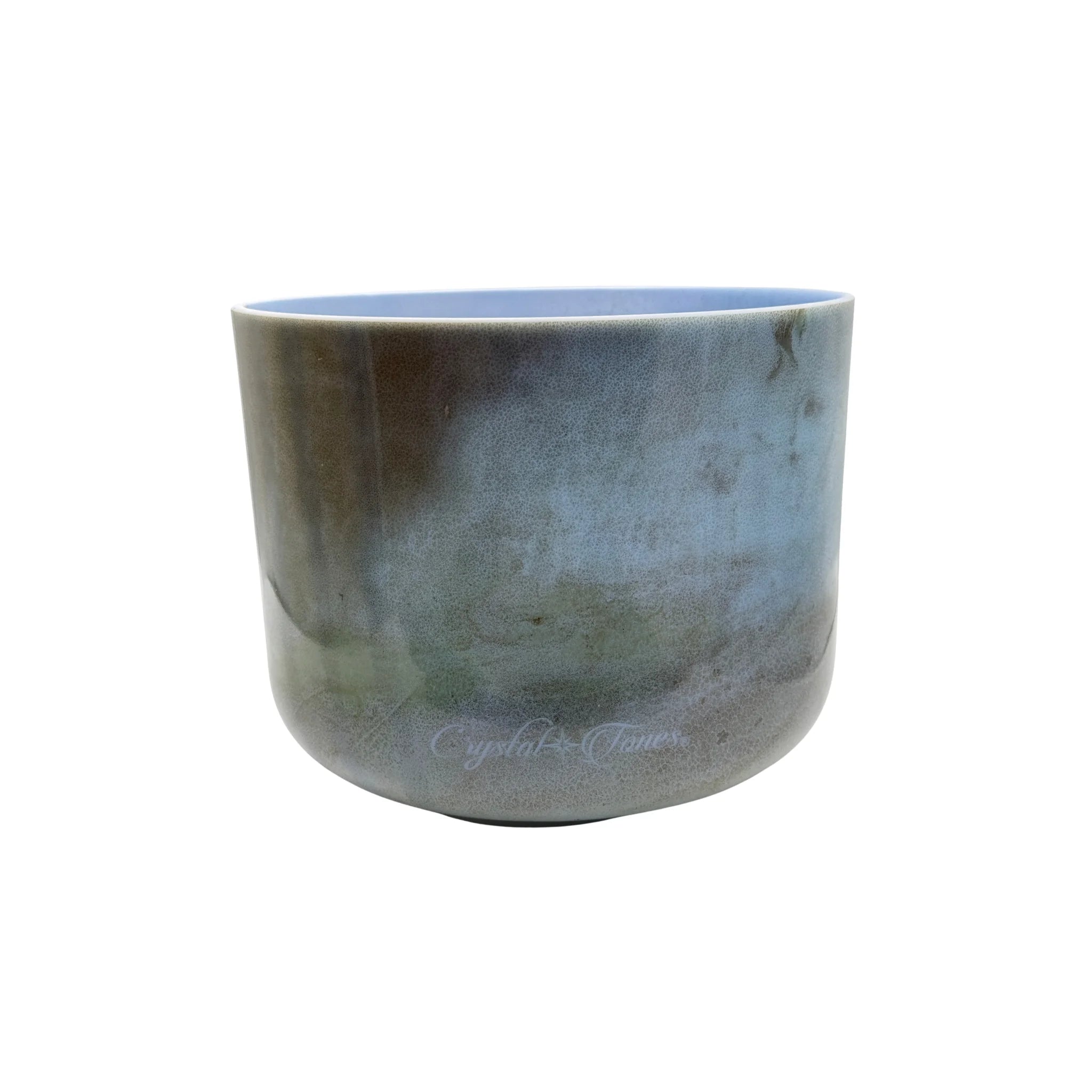 8" E-5 Mt. Shasta Serpentine, Frosted Inside Bowl