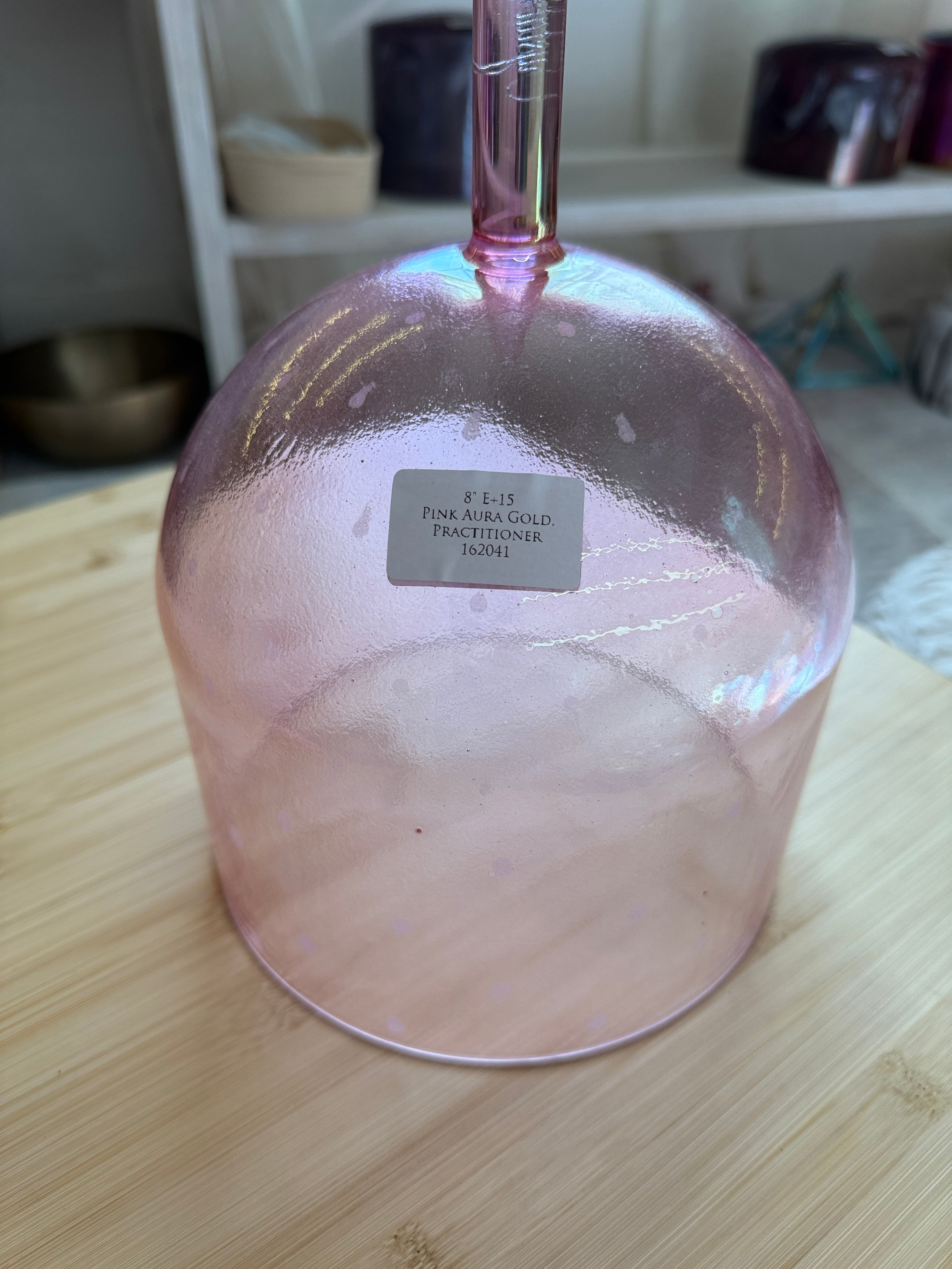 8" E+15 Pink Aura Gold 162041 Crystal Tones® Alchemy Practitioner