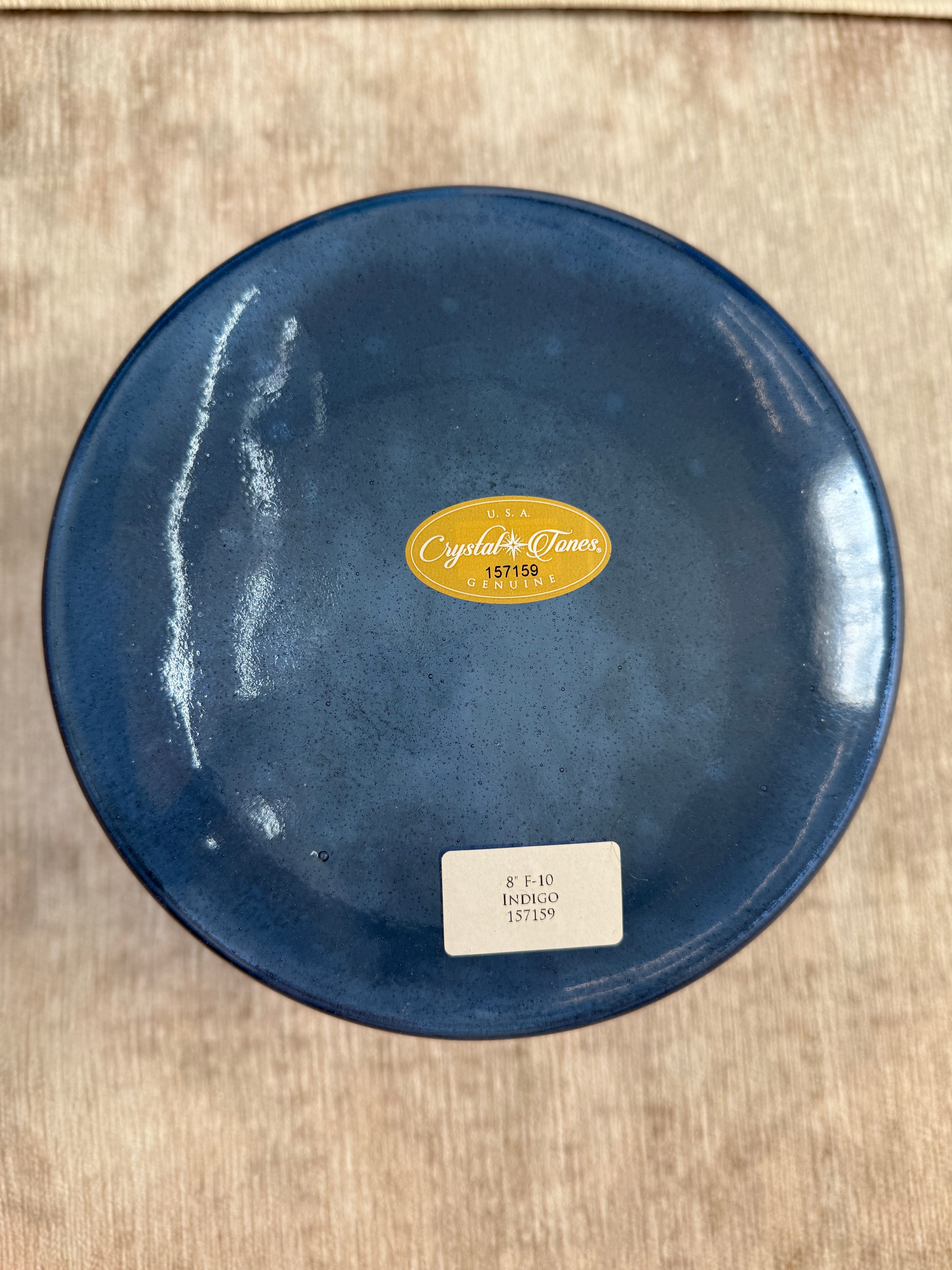 8" F-10 Indigo 157159 Crystal Tones® Alchemy Singing Bowl
