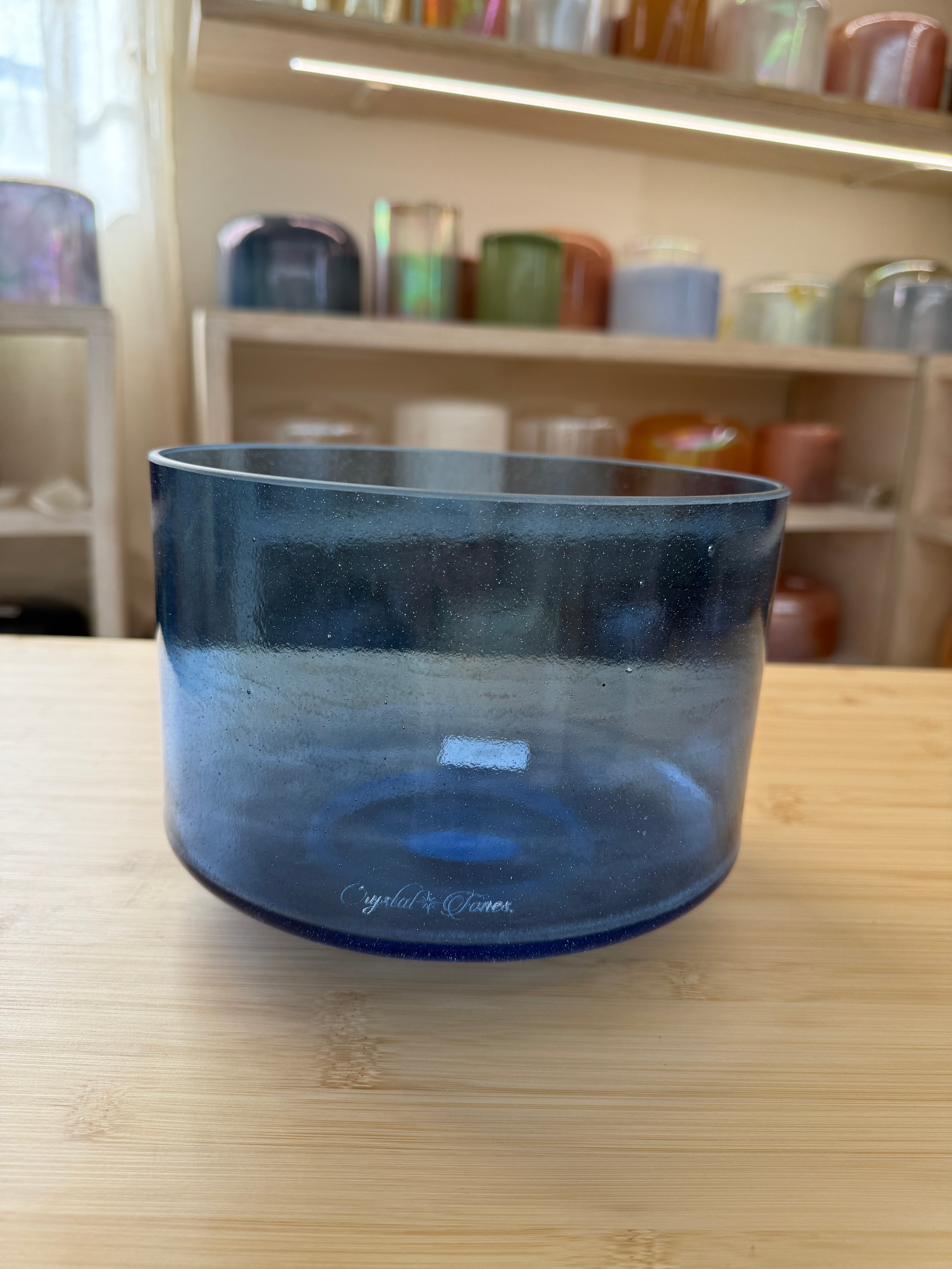 8" F-10 Indigo 157159 Crystal Tones® Alchemy Singing Bowl
