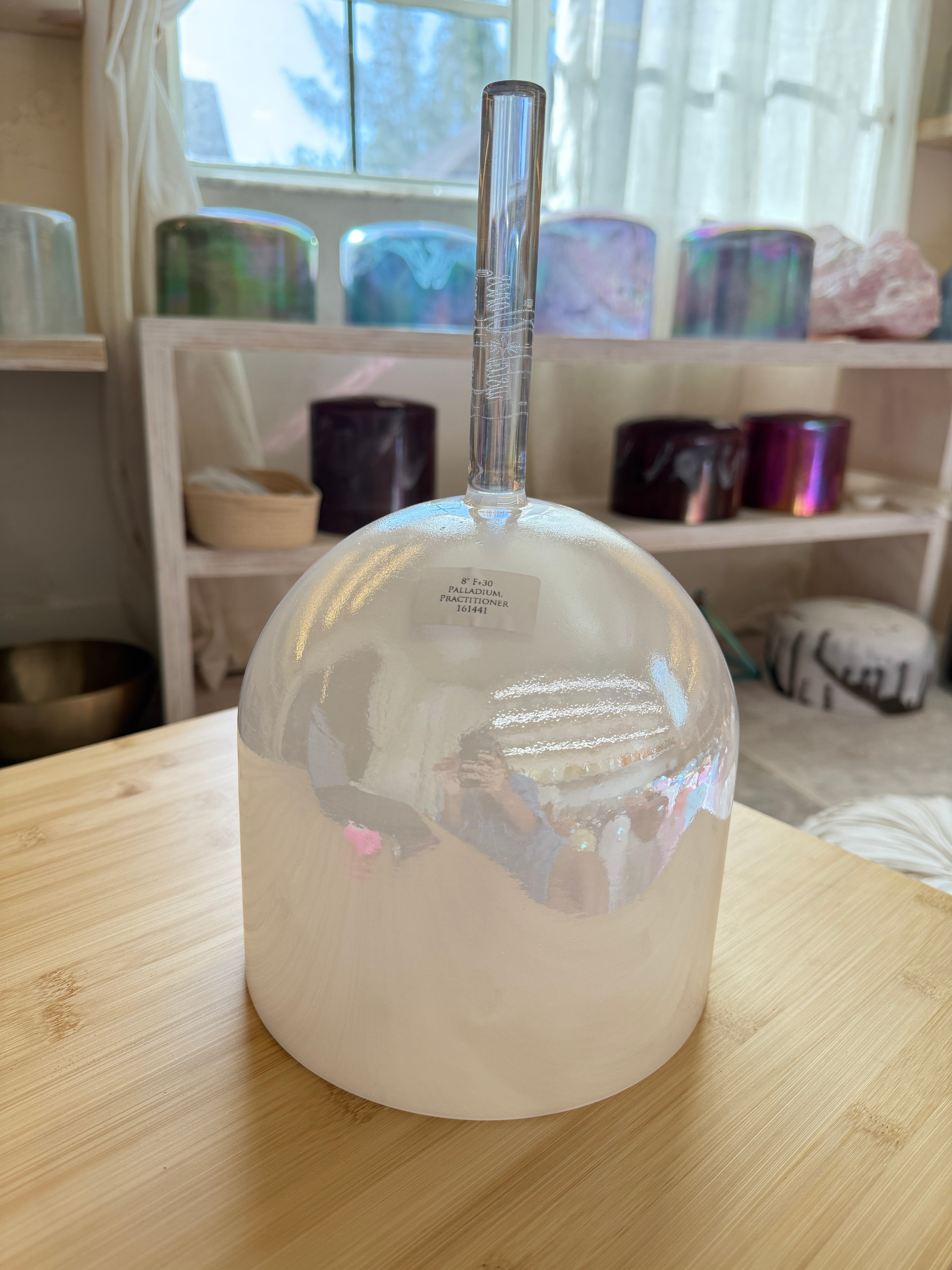 8" F+30 Palladium 161441 Crystal Tones® Alchemy Practitioner