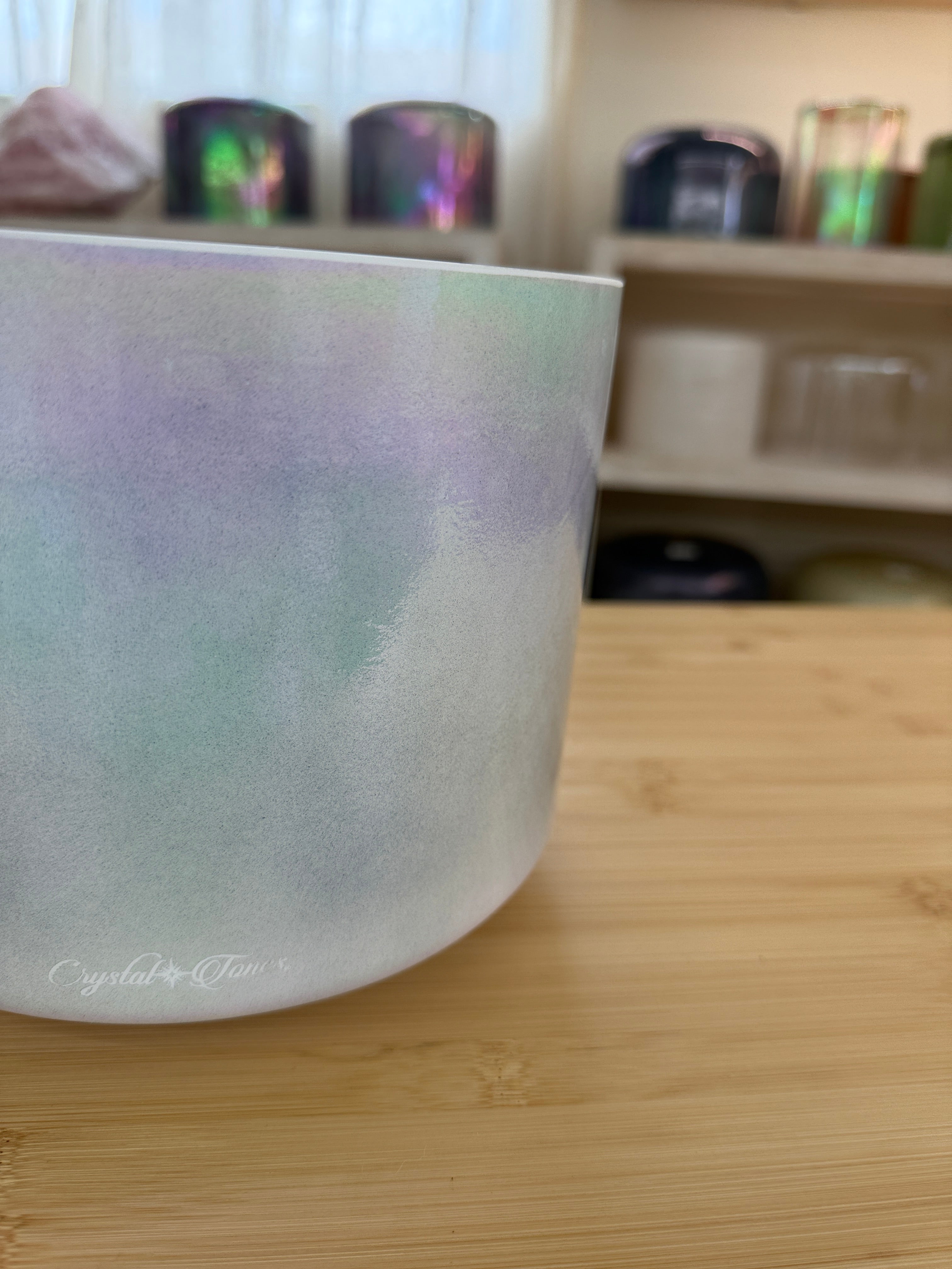 8" F+5 Archangel Michael 159174 Crystal Tones® Alchemy Singing Bowl