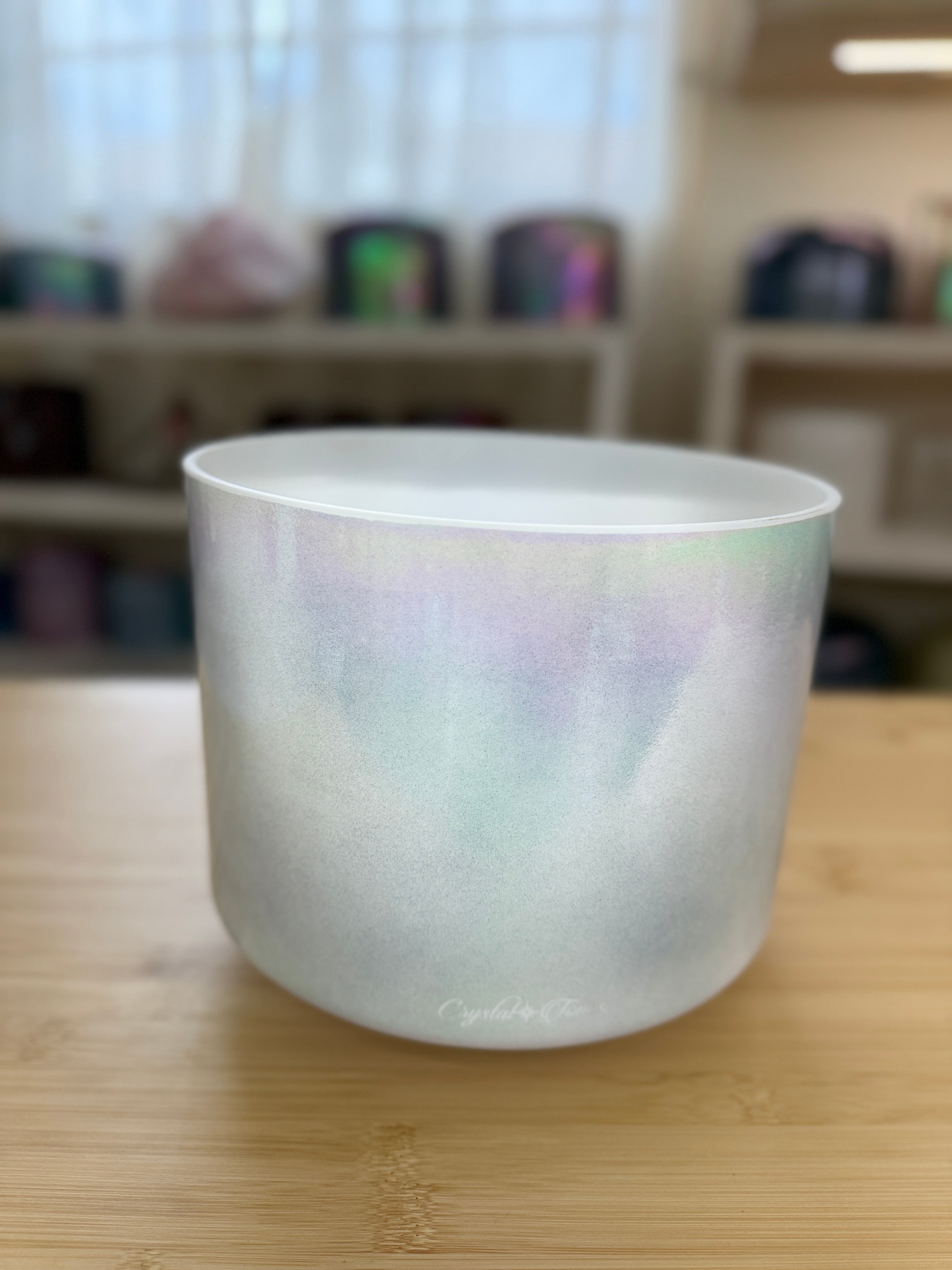 8" F+5 Archangel Michael 159174 Crystal Tones® Alchemy Singing Bowl