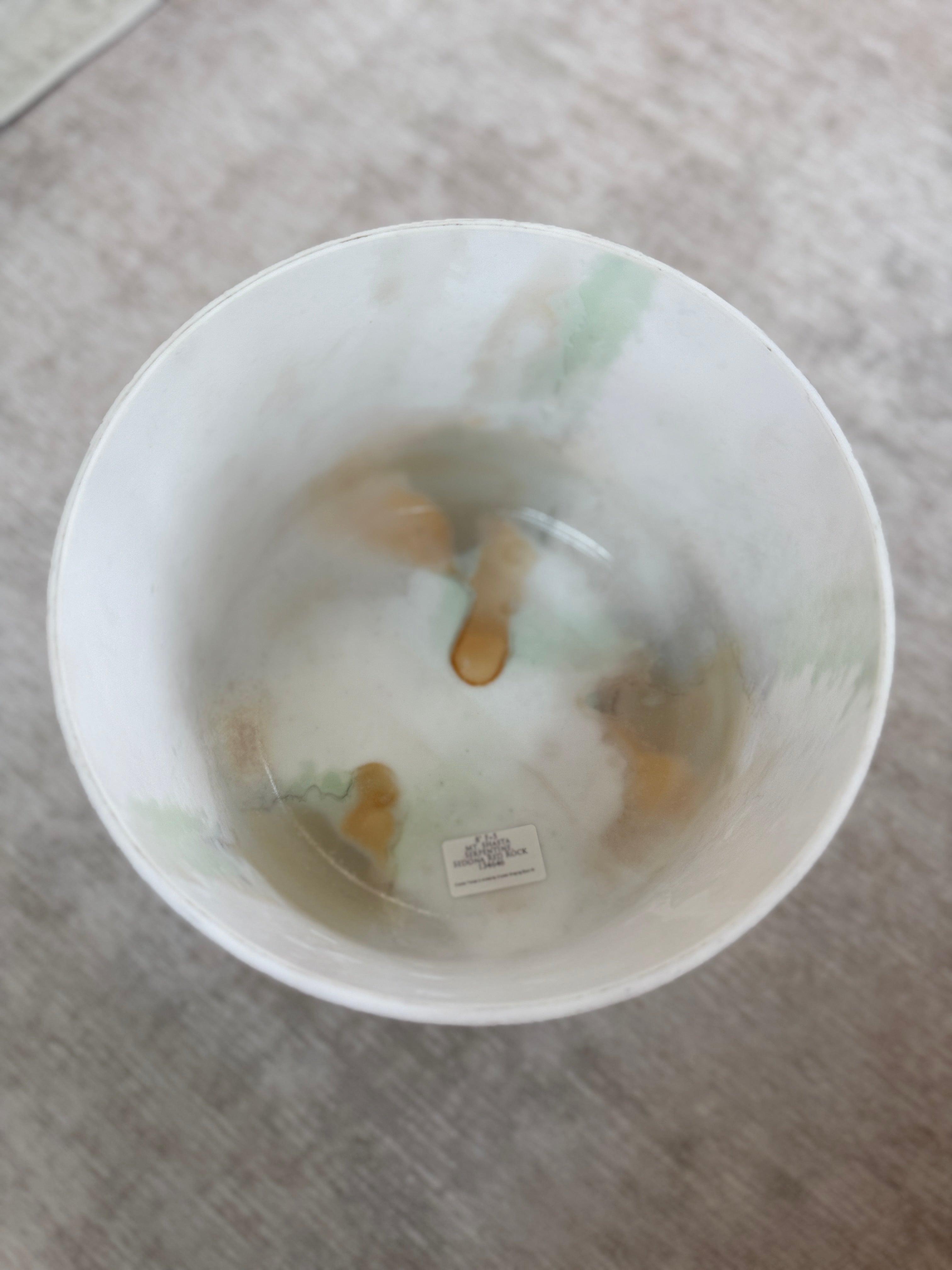 8" F+5 Mt. Shasta Serpentine, Sedona Red Rock 134646 Crystal Tones® Alchemy Singing Bowl