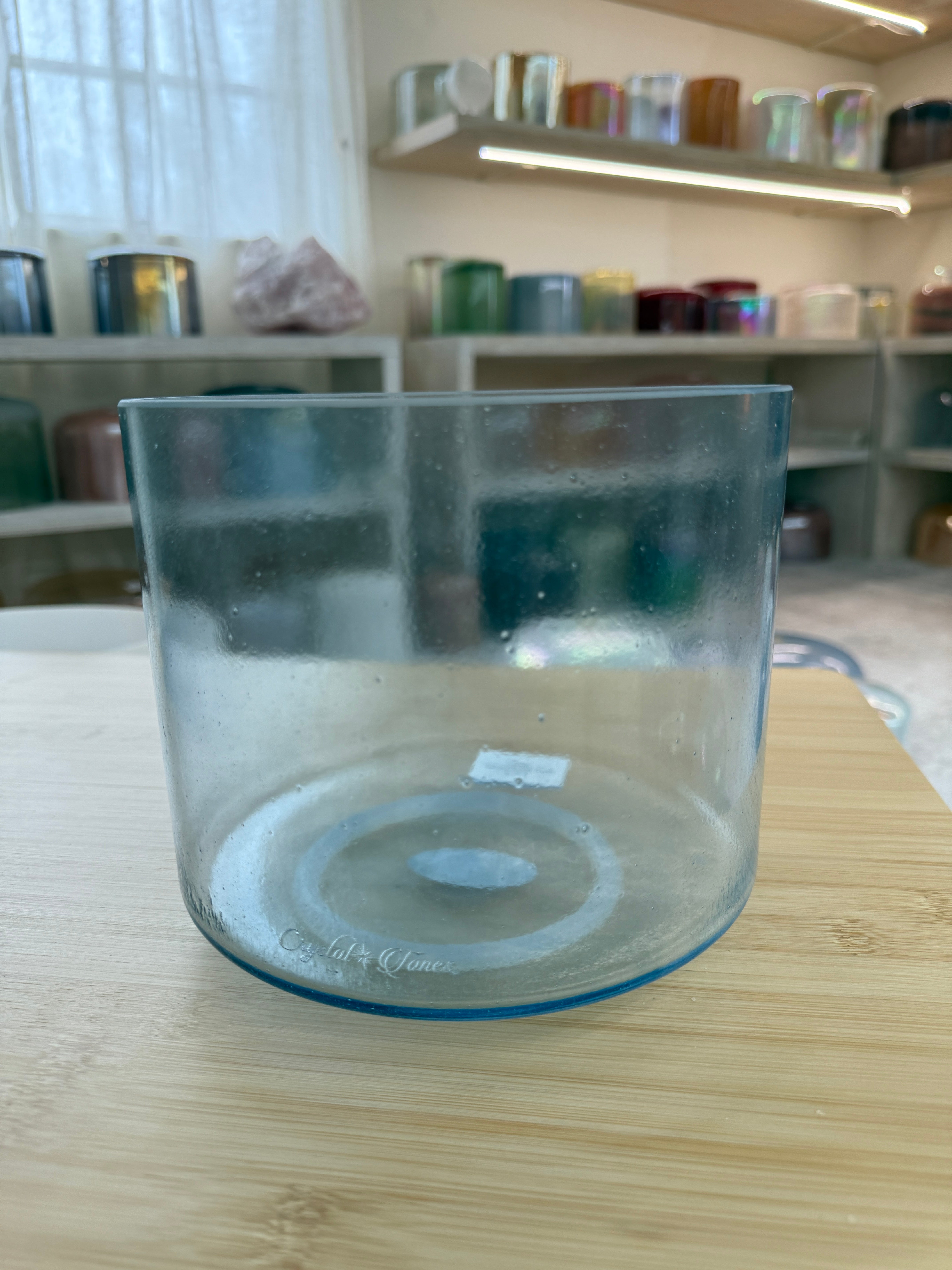 8" G-5 Blue Moonstone 158282 Crystal Tones® Alchemy Singing Bowl
