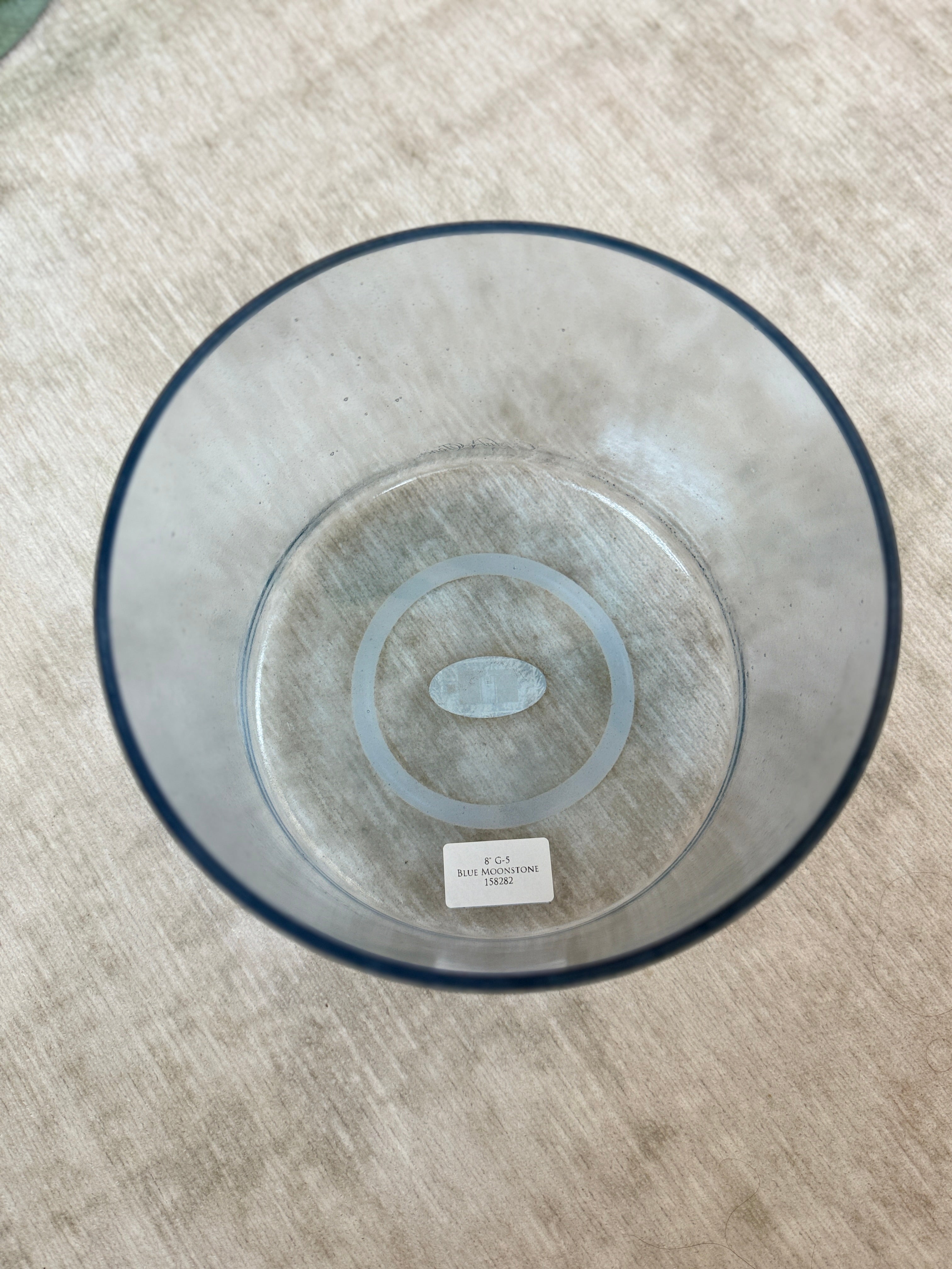8" G-5 Blue Moonstone 158282 Crystal Tones® Alchemy Singing Bowl