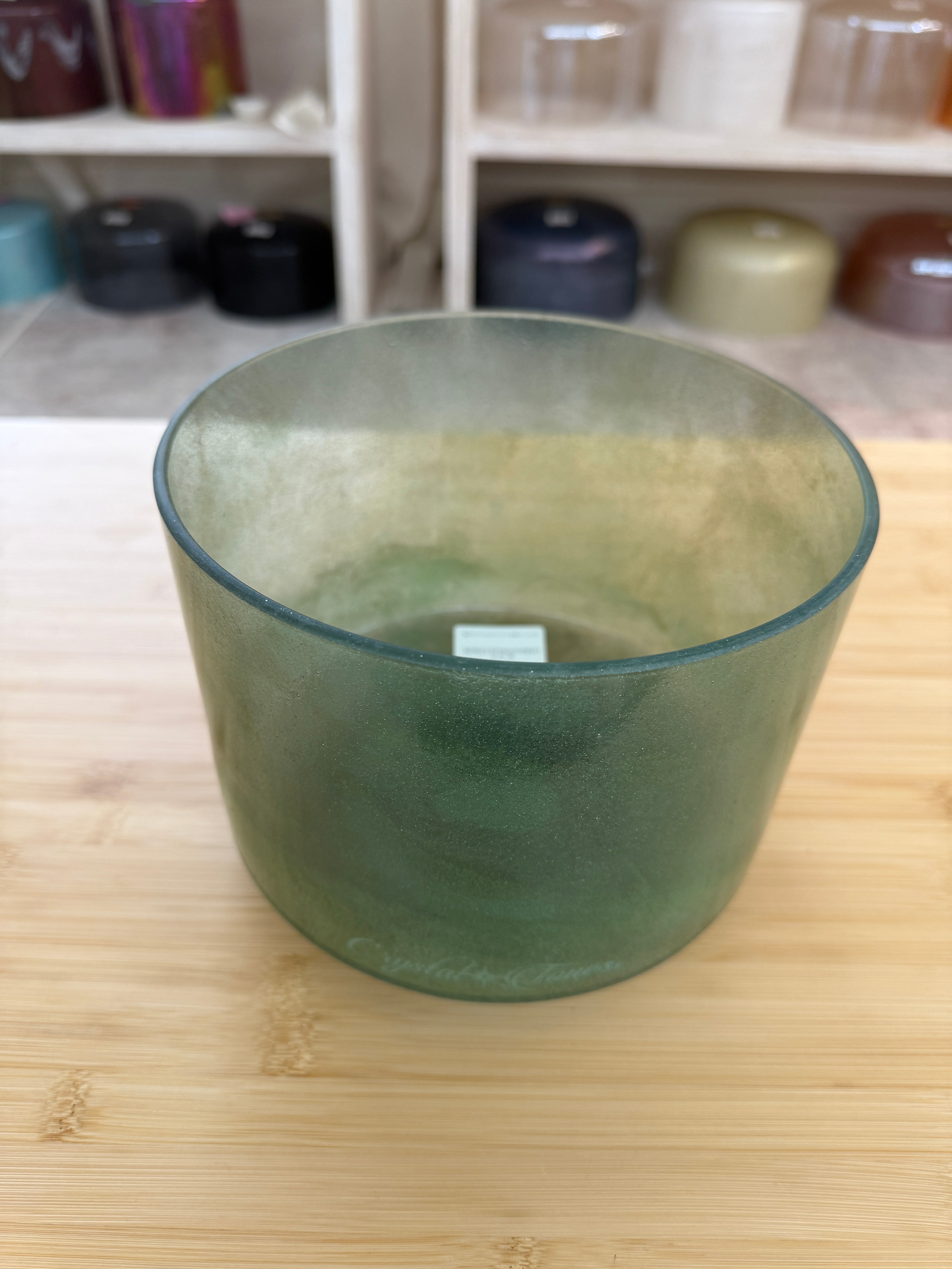 8" G-5 Chrysoprase 133654 Crystal Tones® Alchemy Singing Bowl