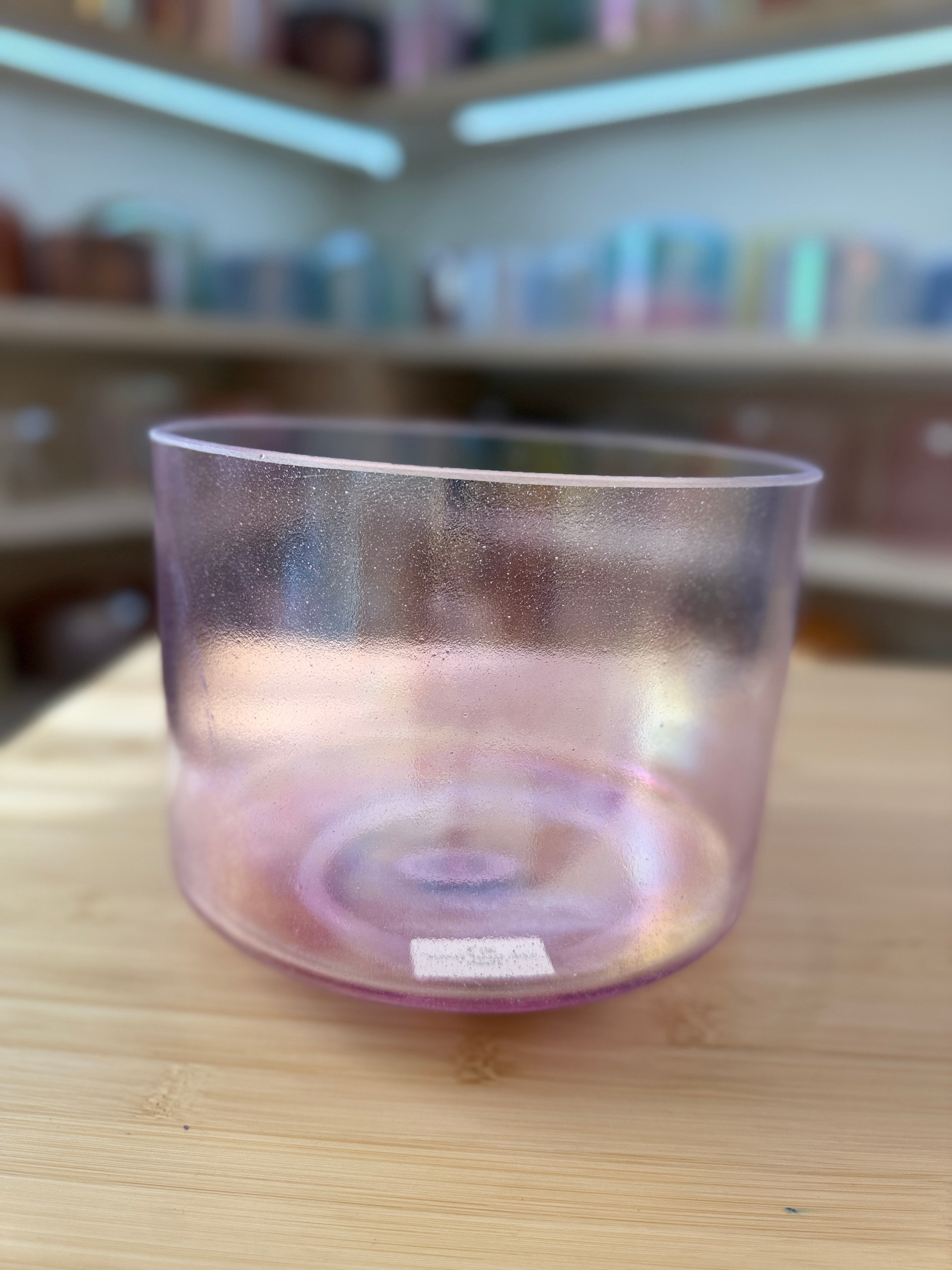 8" G0 Violet Flame Aura 156431 Crystal Tones® Alchemy Singing Bowl